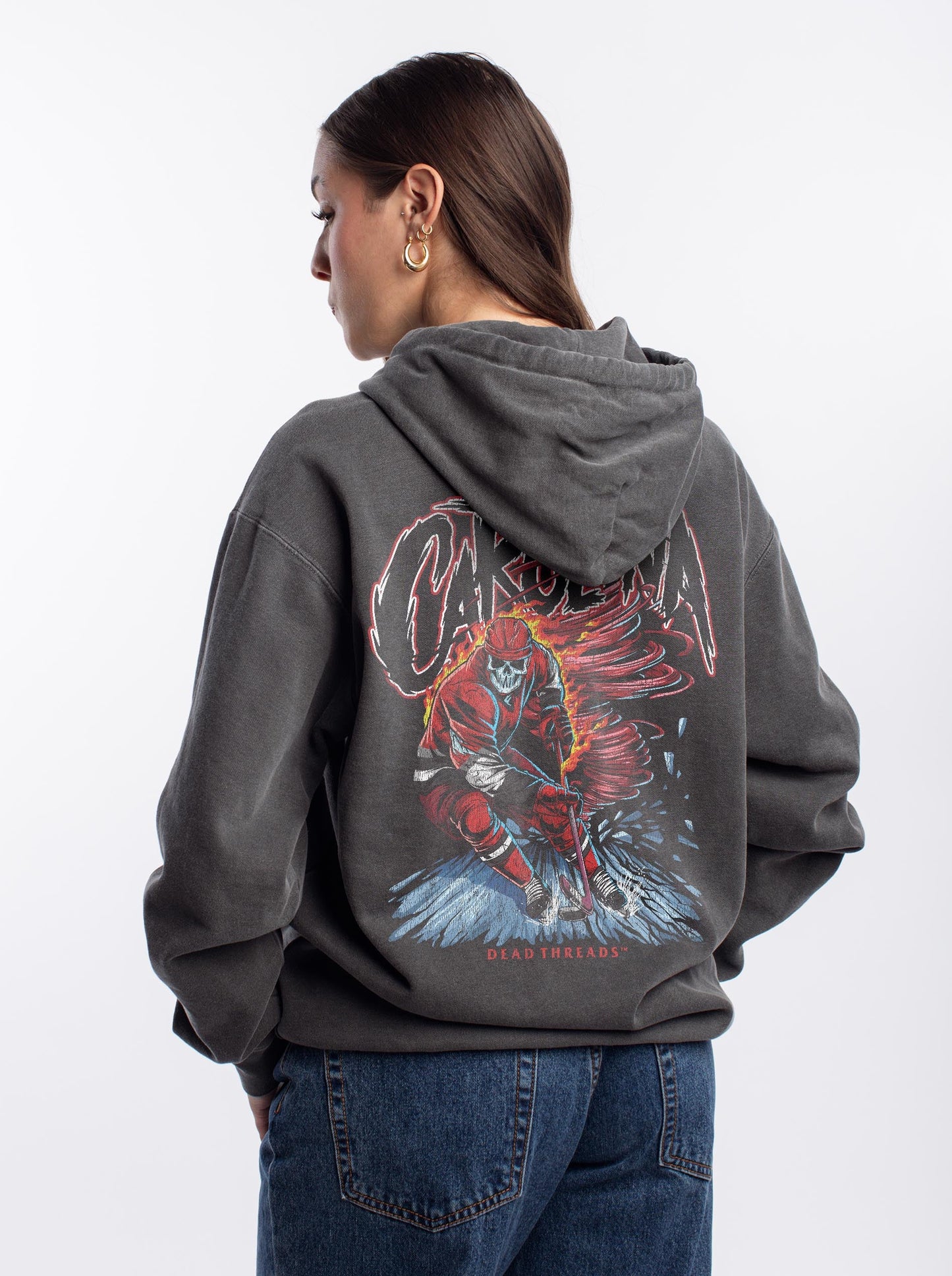 CAROLINA HOCKEY - “DT ESSENTIAL" HOODIE – Hoodie – Dead Threads Apparel
