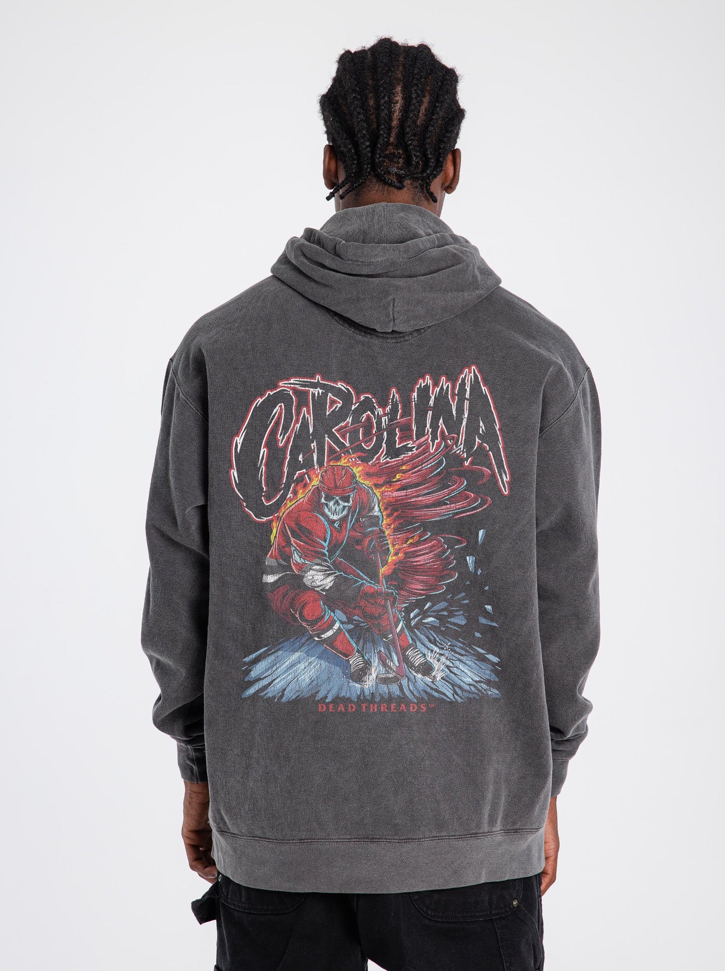 CAROLINA HOCKEY - “DT ESSENTIAL" HOODIE – Hoodie – Dead Threads Apparel