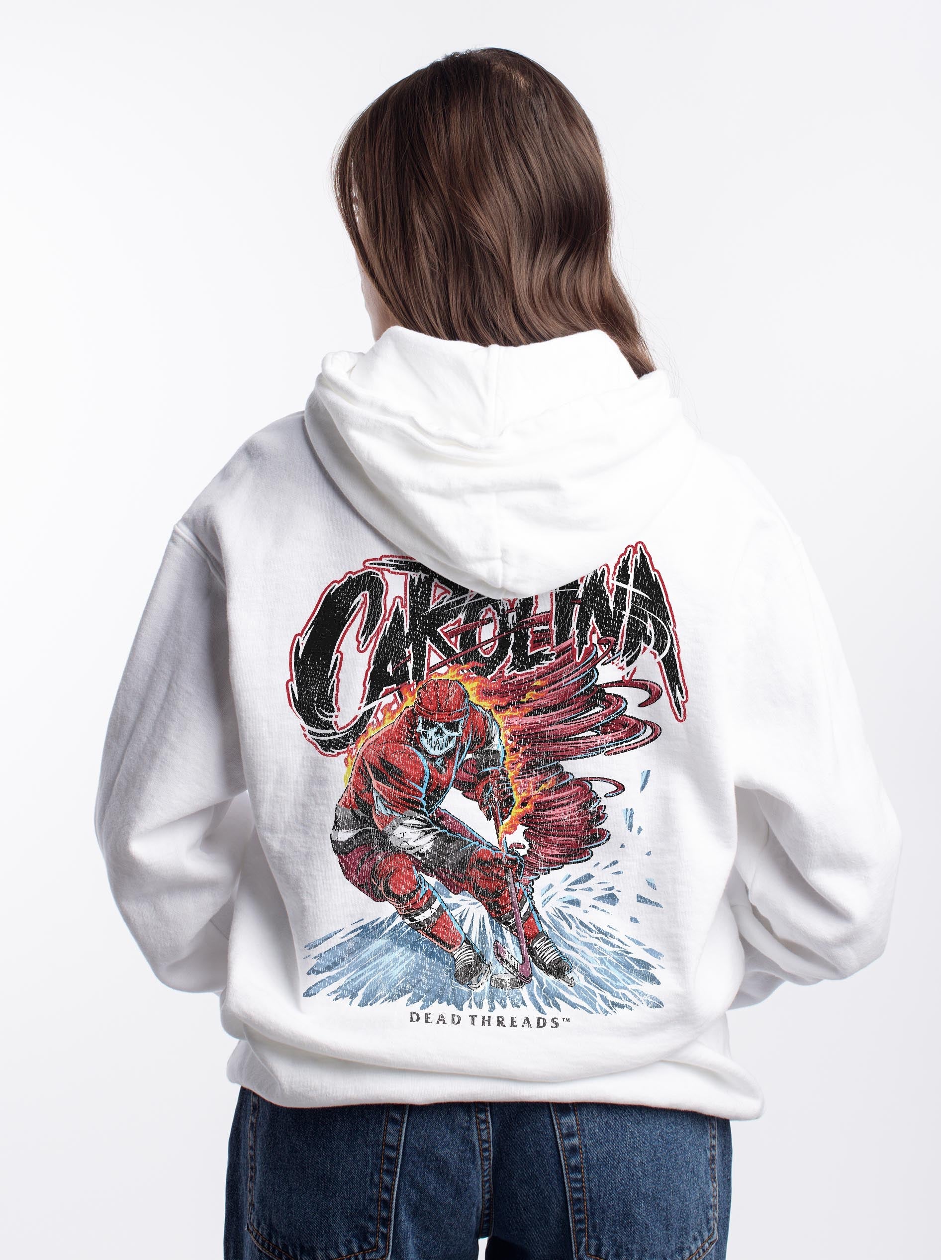 CAROLINA HOCKEY - “DT ESSENTIAL" HOODIE – Hoodie – Dead Threads Apparel