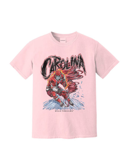 CAROLINA HOCKEY - PINK – T-Shirt – Dead Threads Apparel