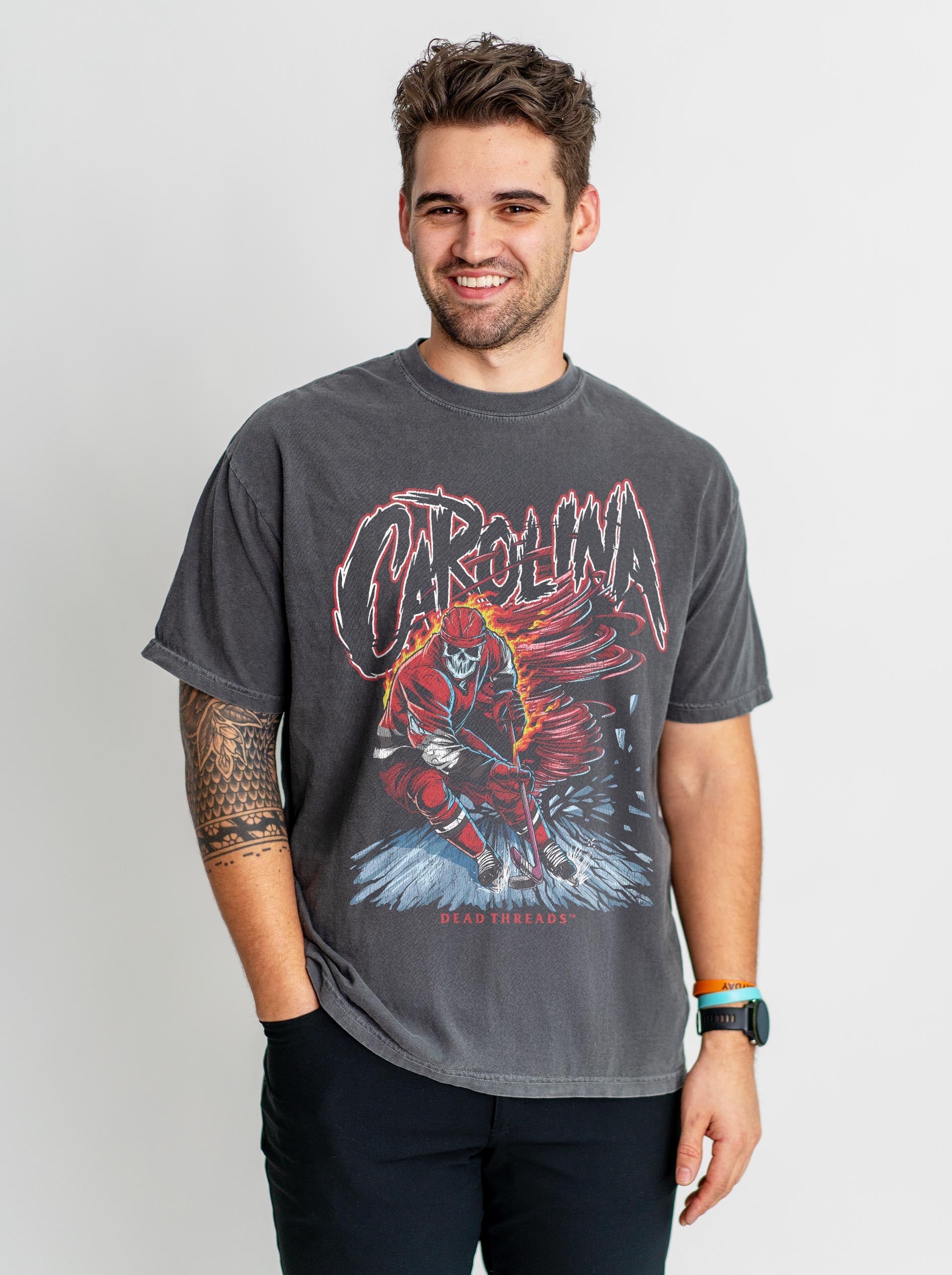 CAROLINA HOCKEY – T-Shirt – Dead Threads Apparel