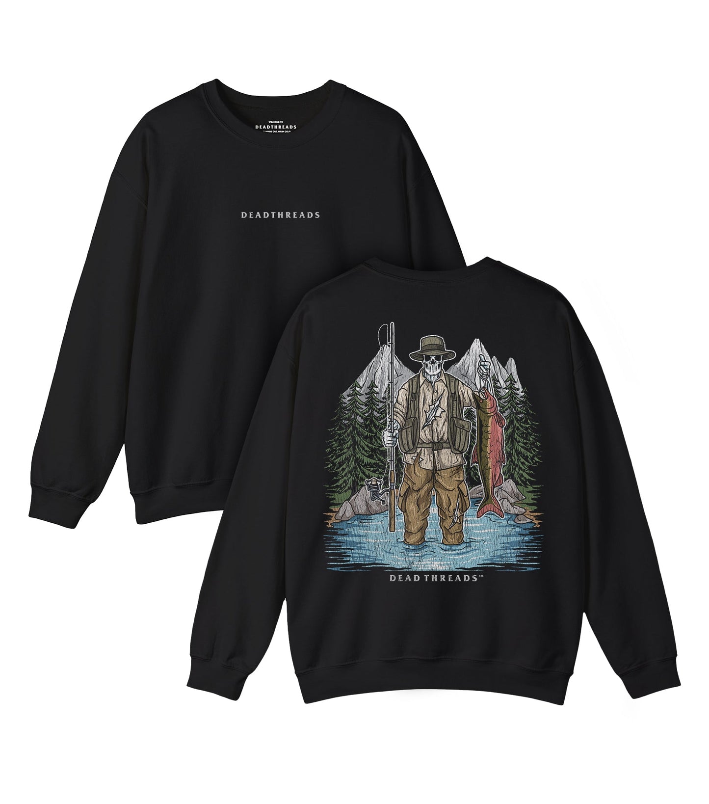CATCH OF THE DAY - “DT ESSENTIAL" CREWNECK SWEATSHIRT – Sweatshirt – Dead Threads Apparel