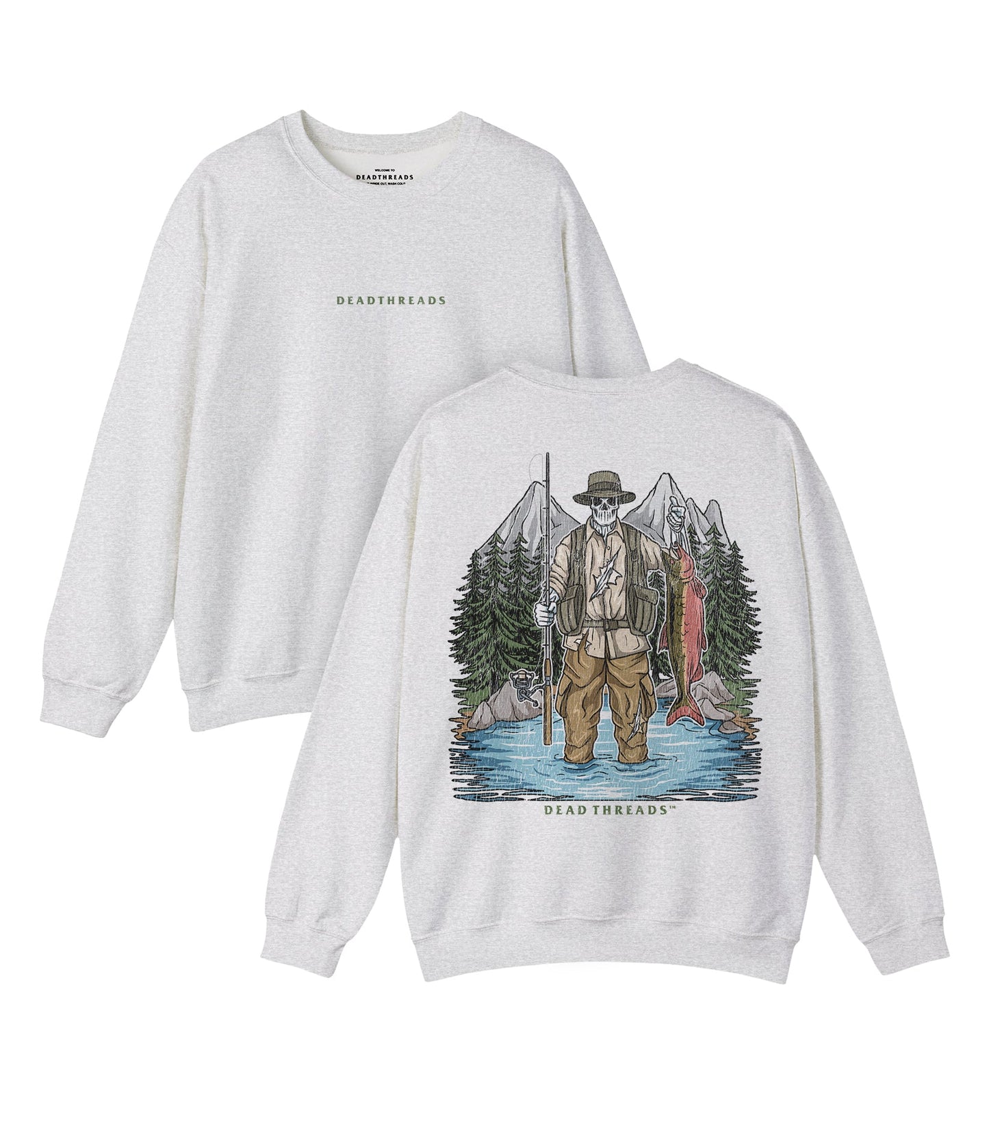 CATCH OF THE DAY - “DT ESSENTIAL" CREWNECK SWEATSHIRT – Sweatshirt – Dead Threads Apparel