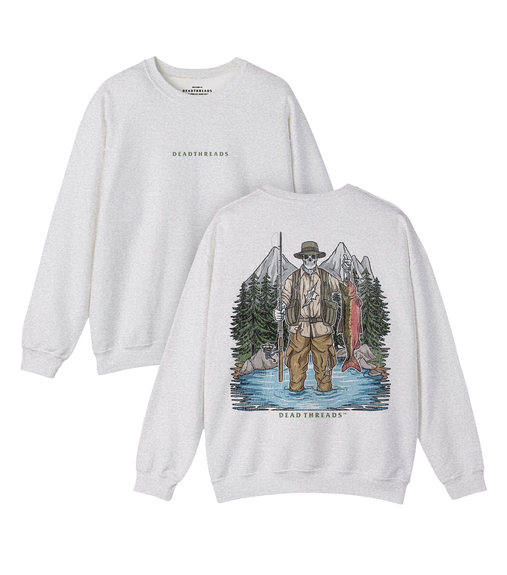 CATCH OF THE DAY - “DT ESSENTIAL" CREWNECK SWEATSHIRT – Sweatshirt – Dead Threads Apparel