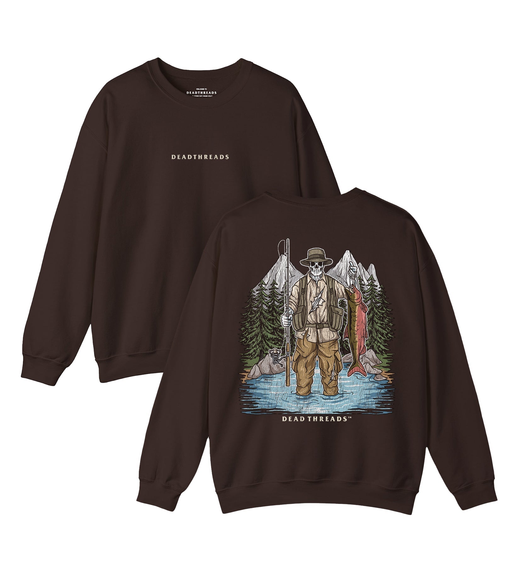 CATCH OF THE DAY - “DT ESSENTIAL" CREWNECK SWEATSHIRT – Sweatshirt – Dead Threads Apparel