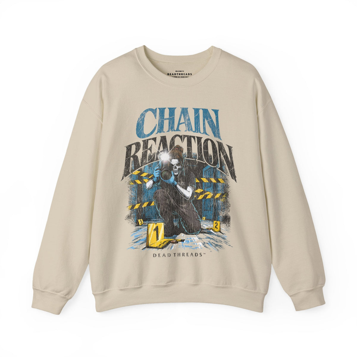 CHAIN REACTION (FEMALE) - CREWNECK SWEATSHIRT – Sweatshirt – Dead Threads Apparel