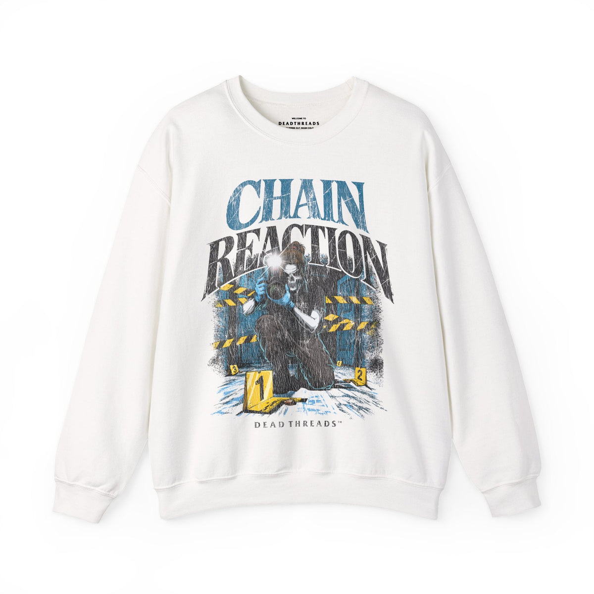 CHAIN REACTION (FEMALE) - CREWNECK SWEATSHIRT – Sweatshirt – Dead Threads Apparel