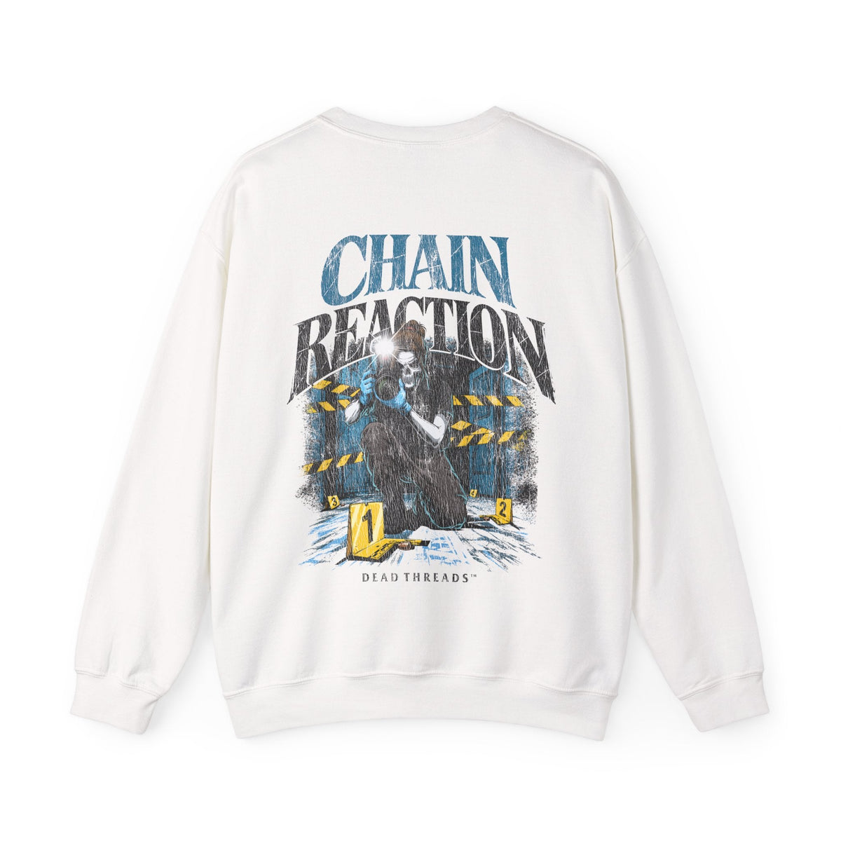 CHAIN REACTION (FEMALE) - “DT ESSENTIAL" CREWNECK SWEATSHIRT – Sweatshirt – Dead Threads Apparel