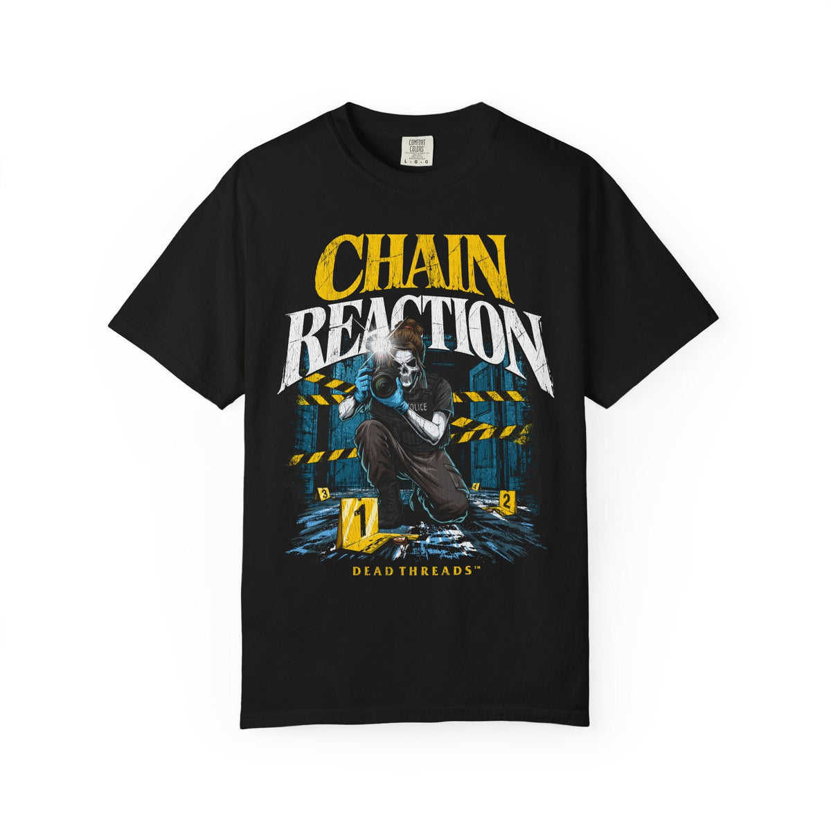 CHAIN REACTION (FEMALE) – T-Shirt – Dead Threads Apparel