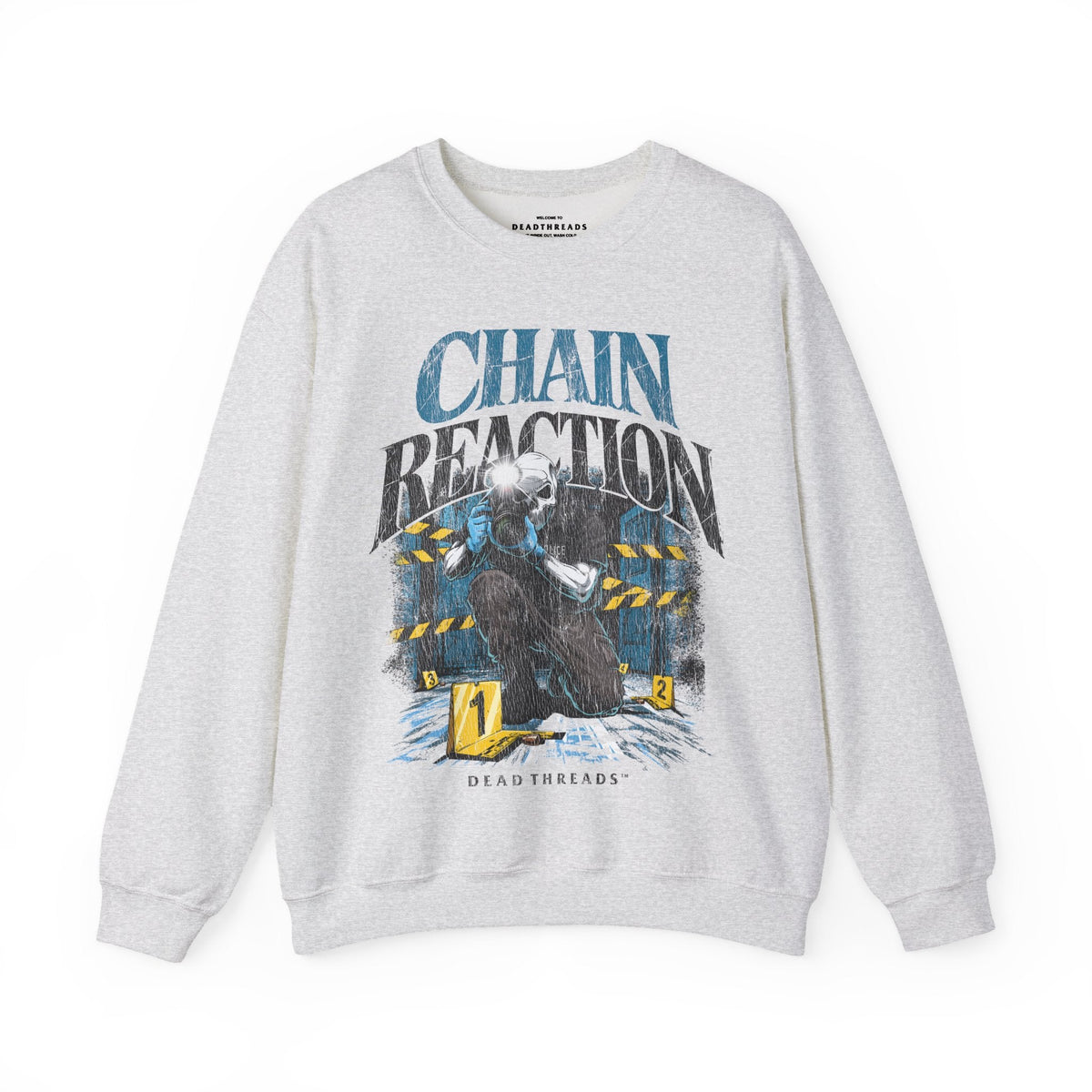CHAIN REACTION (MALE) - CREWNECK SWEATSHIRT – Sweatshirt – Dead Threads Apparel