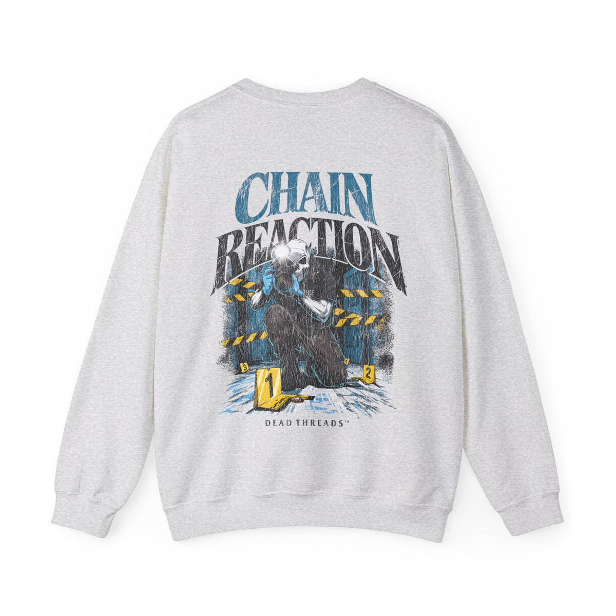 CHAIN REACTION (MALE) - “DT ESSENTIAL" CREWNECK SWEATSHIRT – Sweatshirt – Dead Threads Apparel