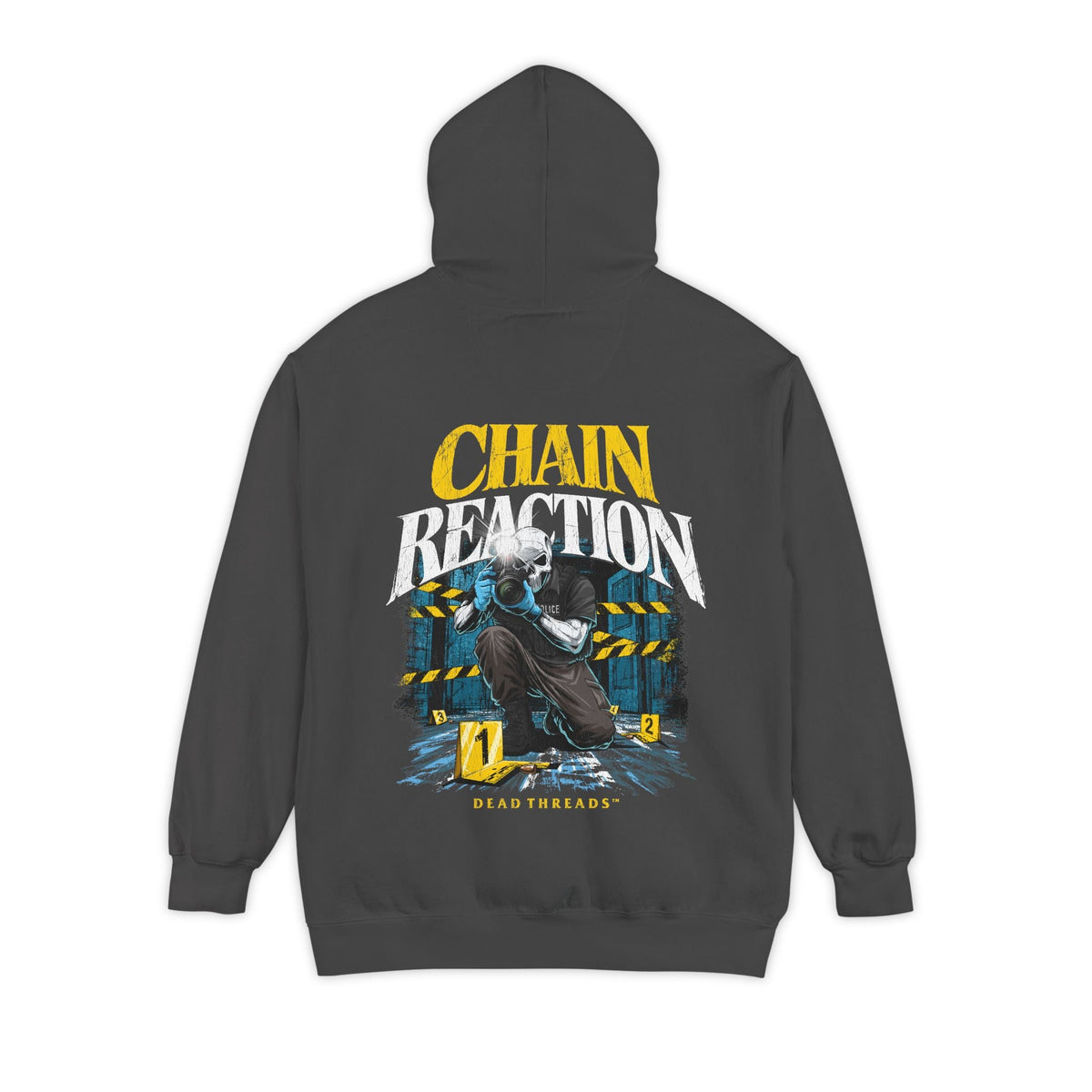 CHAIN REACTION (MALE) - “DT ESSENTIAL" HOODIE – Hoodie – Dead Threads Apparel