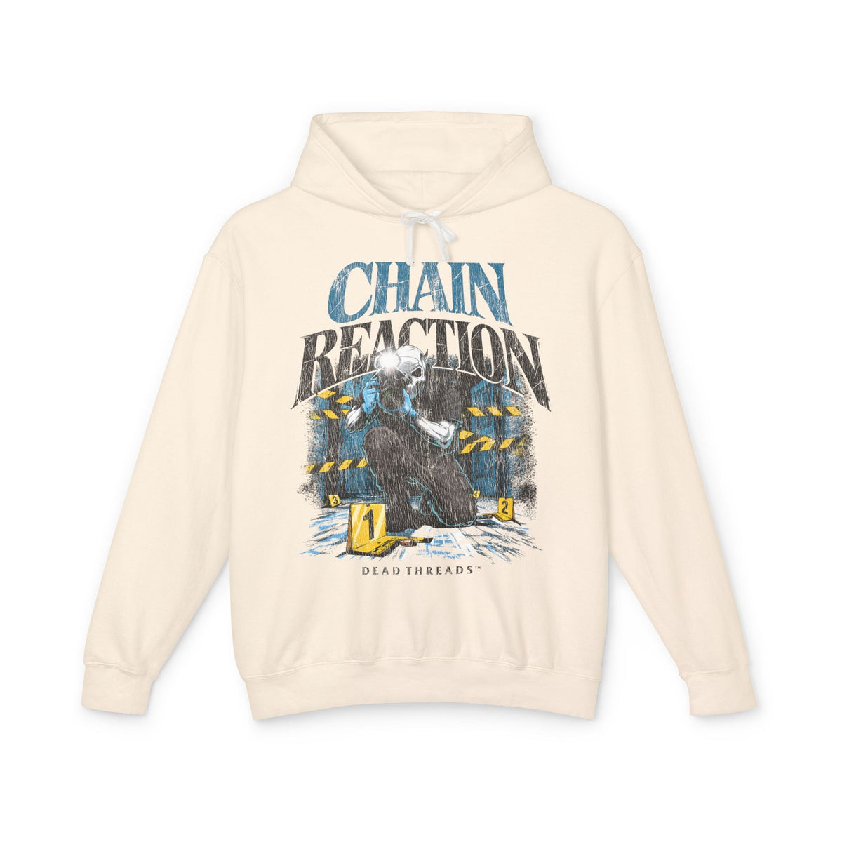 CHAIN REACTION (MALE) - LIGHTWEIGHT HOODIE – Hoodie – Dead Threads Apparel