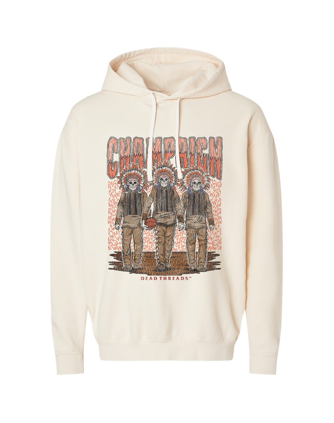 CHAMPAIGN BASKETBALL - LIGHTWEIGHT HOODIE – Lightweight – Dead Threads Apparel