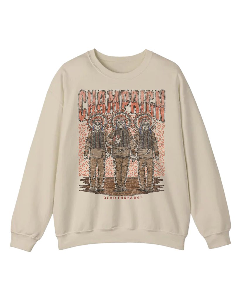 CHAMPAIGN FOOTBALL CREWNECK SWEATSHIRT – Sweatshirt – Dead Threads Apparel