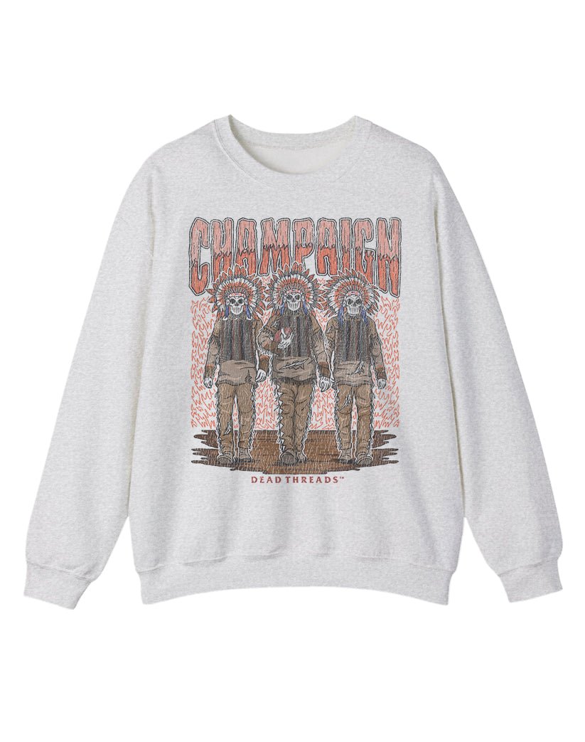 CHAMPAIGN FOOTBALL CREWNECK SWEATSHIRT – Sweatshirt – Dead Threads Apparel