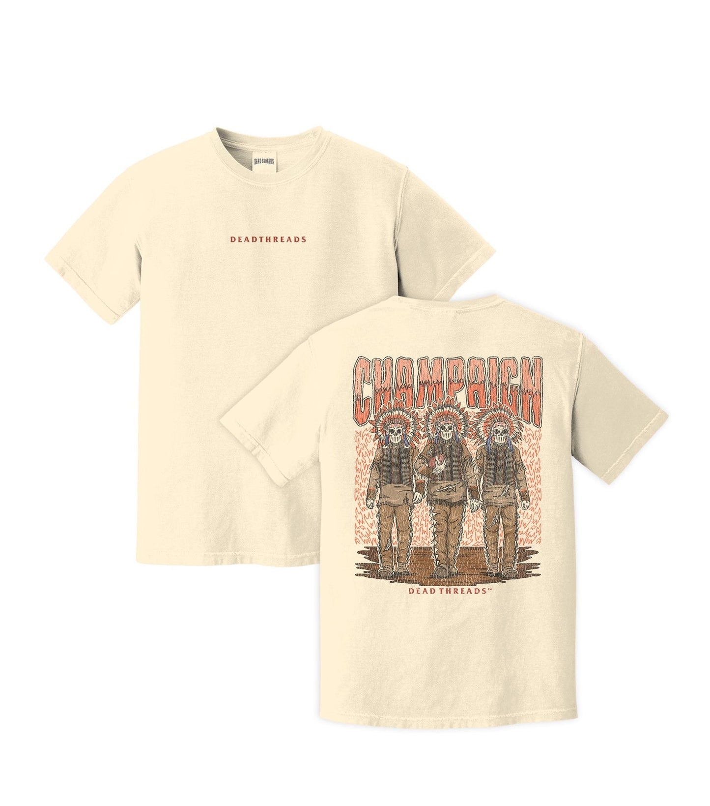 CHAMPAIGN FOOTBALL - “DT ESSENTIAL" PREMIUM T - SHIRT – T-Shirt – Dead Threads Apparel