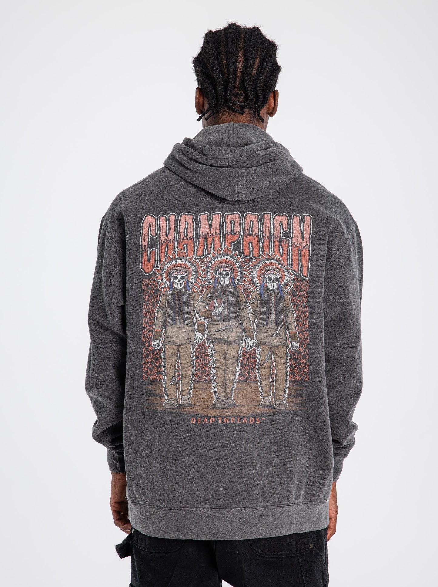 CHAMPAIGN FOOTBALL - HOODIE – Hoodie – Dead Threads Apparel