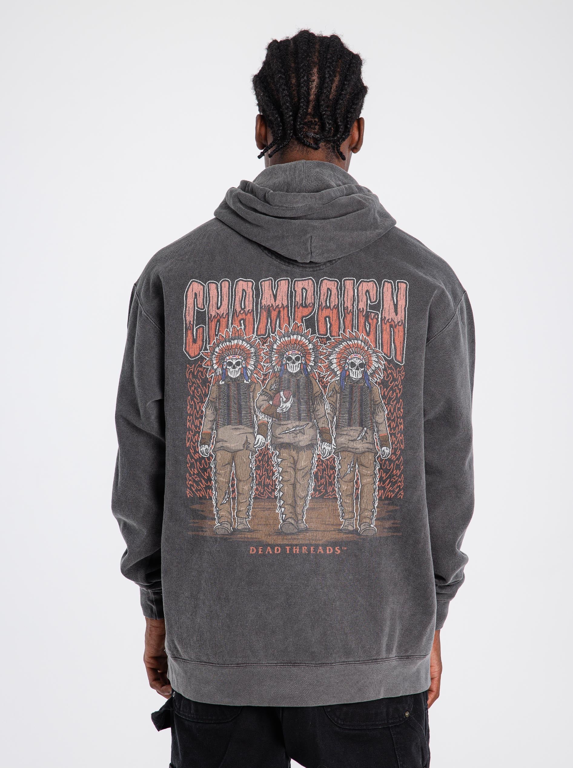 CHAMPAIGN FOOTBALL - HOODIE – Hoodie – Dead Threads Apparel