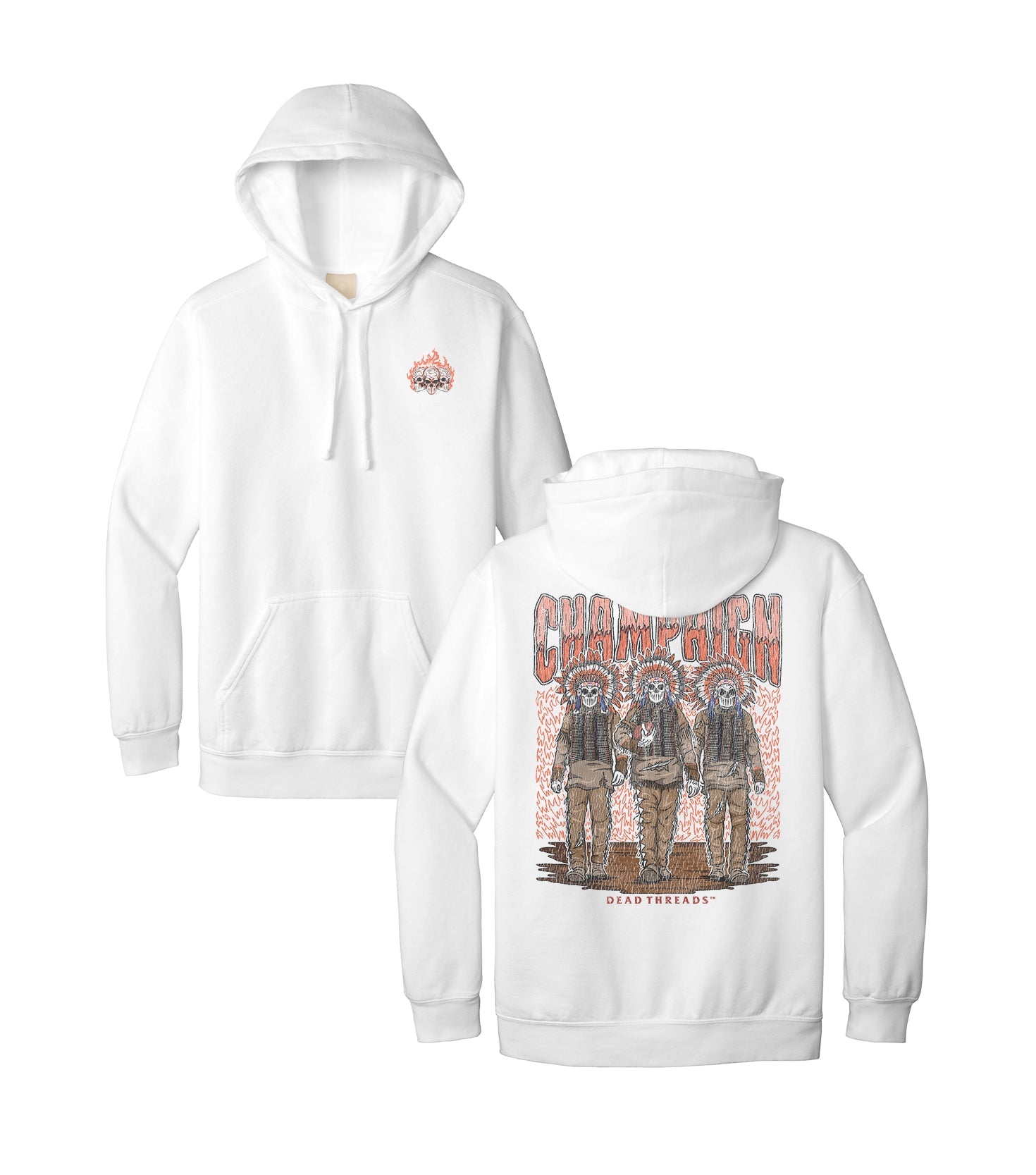CHAMPAIGN FOOTBALL - HOODIE – Hoodie – Dead Threads Apparel