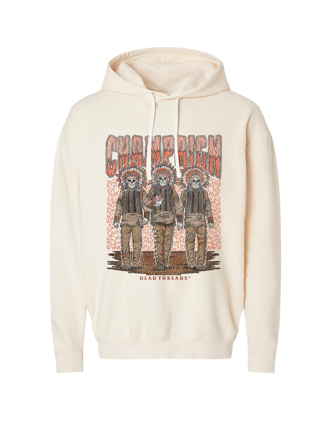 CHAMPAIGN FOOTBALL - LIGHTWEIGHT HOODIE – Lightweight – Dead Threads Apparel