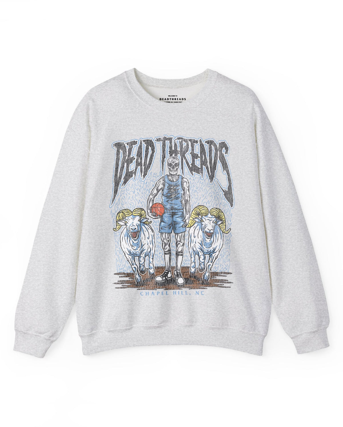 CHAPEL HILL BASKETBALL - CREWNECK SWEATSHIRT – Sweatshirt – Dead Threads Apparel
