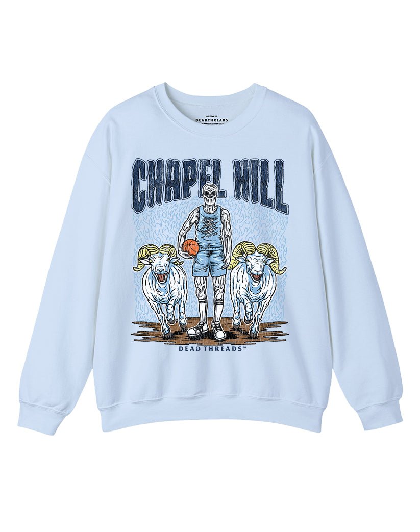 CHAPEL HILL BASKETBALL CREWNECK SWEATSHIRT – Sweatshirt – Dead Threads Apparel