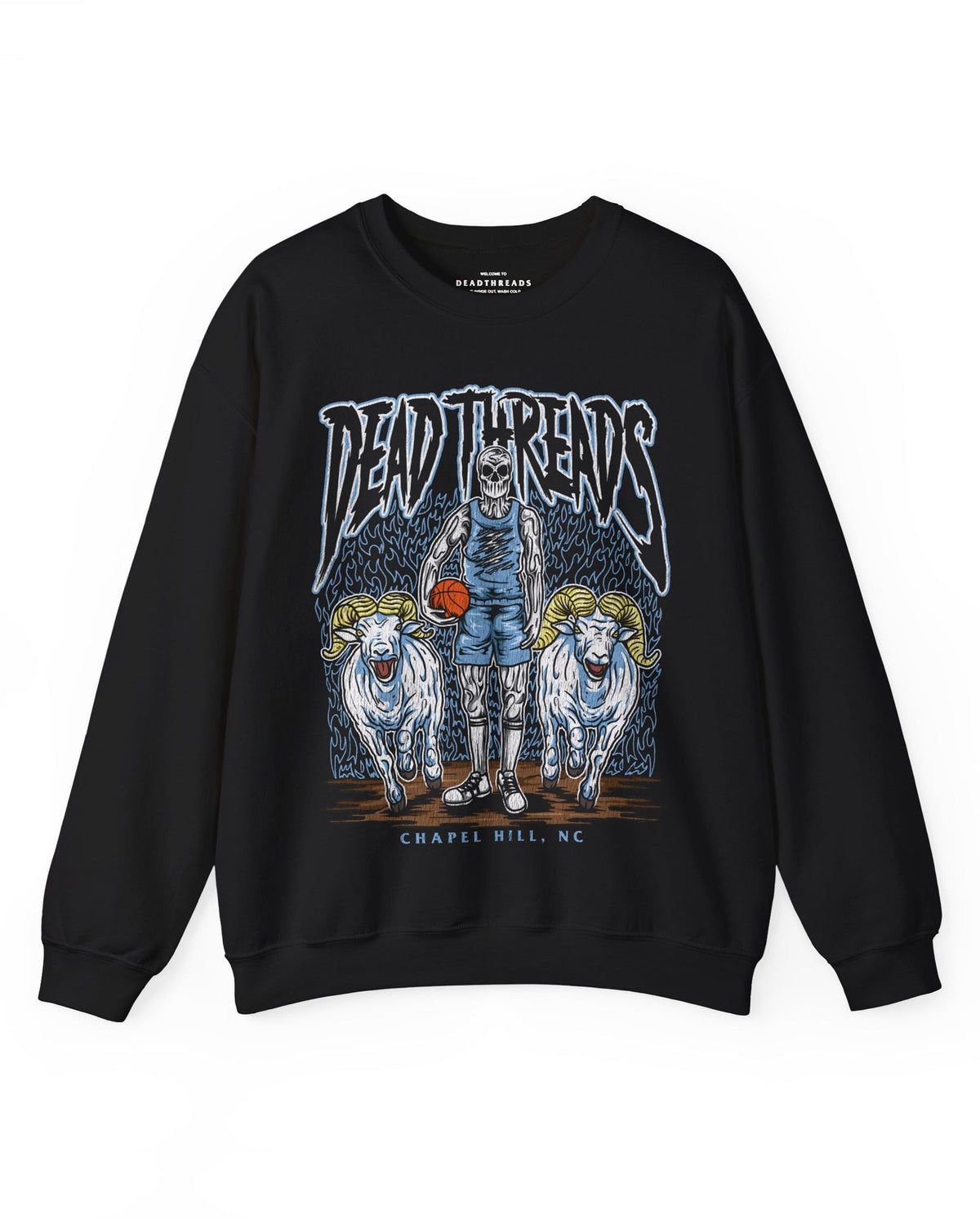 CHAPEL HILL BASKETBALL - CREWNECK SWEATSHIRT – Sweatshirt – Dead Threads Apparel