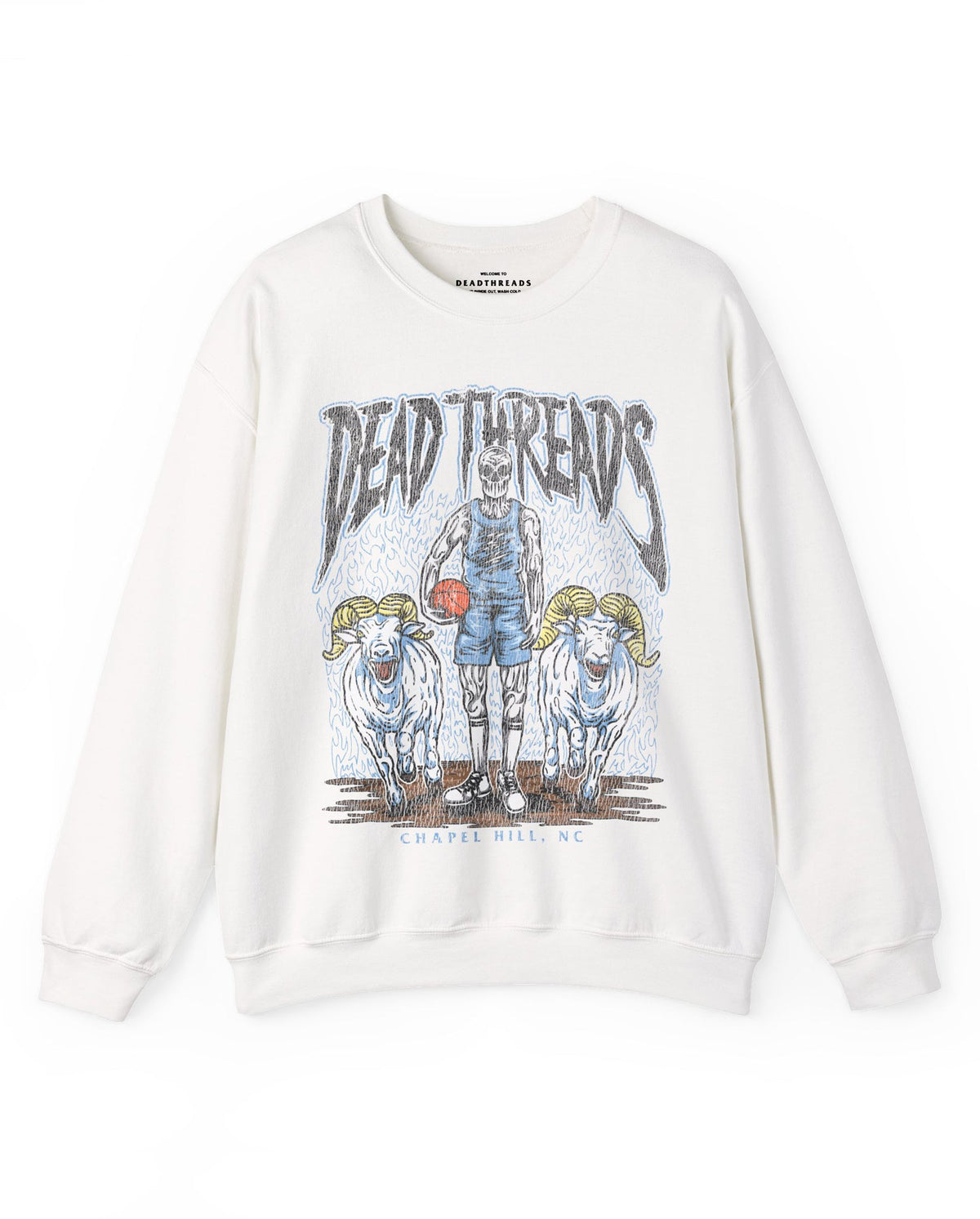 CHAPEL HILL BASKETBALL - CREWNECK SWEATSHIRT – Sweatshirt – Dead Threads Apparel