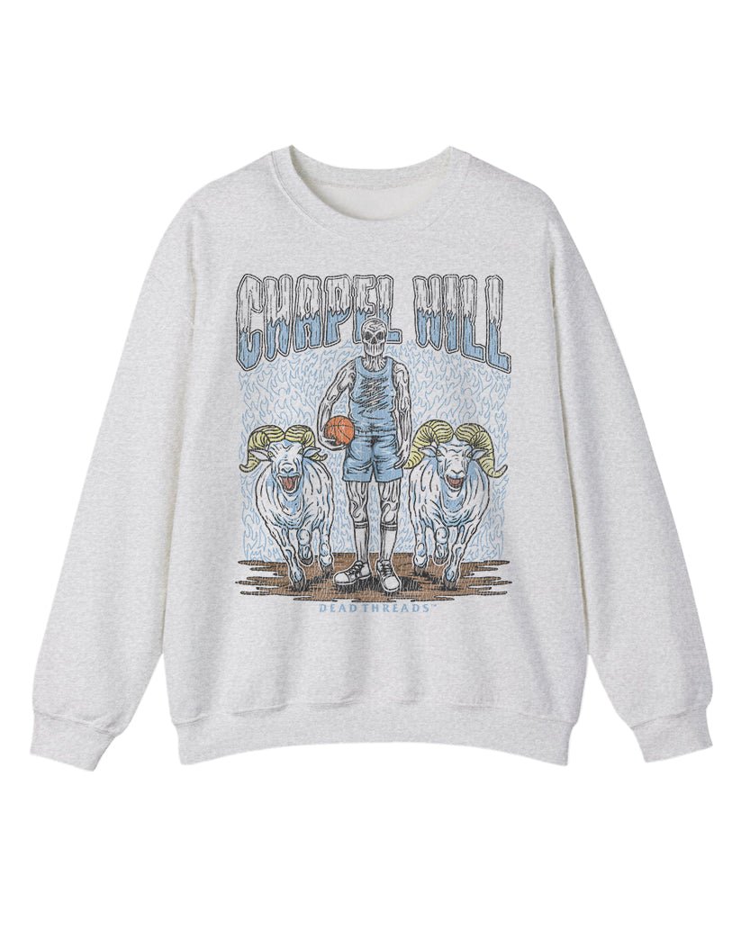 CHAPEL HILL BASKETBALL CREWNECK SWEATSHIRT – Sweatshirt – Dead Threads Apparel