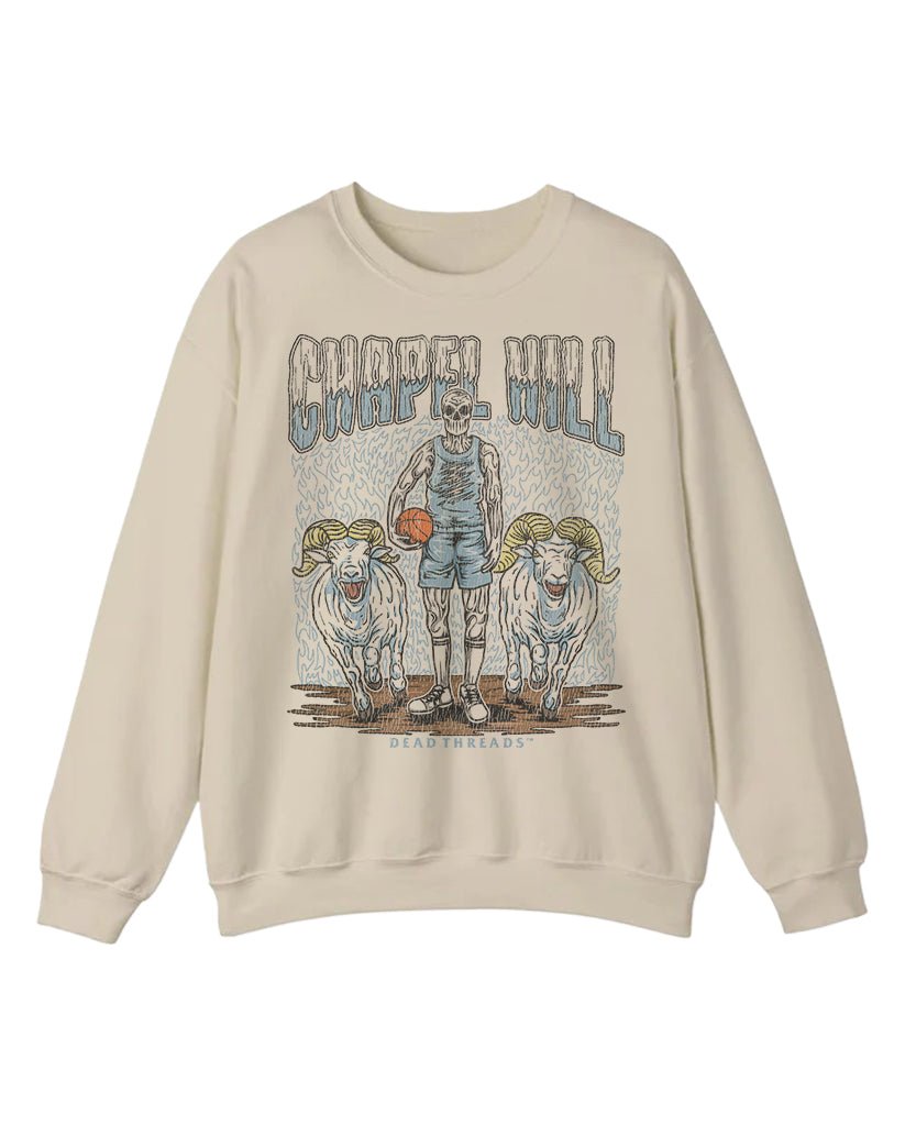 CHAPEL HILL BASKETBALL CREWNECK SWEATSHIRT – Sweatshirt – Dead Threads Apparel