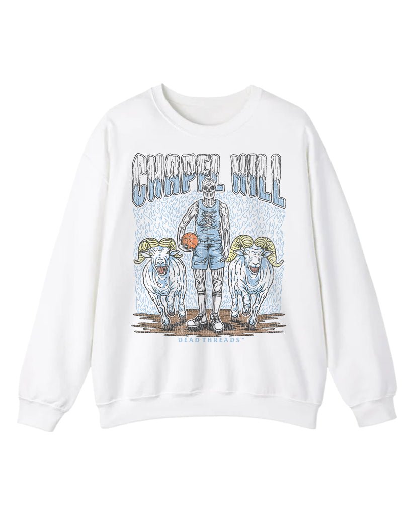 CHAPEL HILL BASKETBALL CREWNECK SWEATSHIRT – Sweatshirt – Dead Threads Apparel