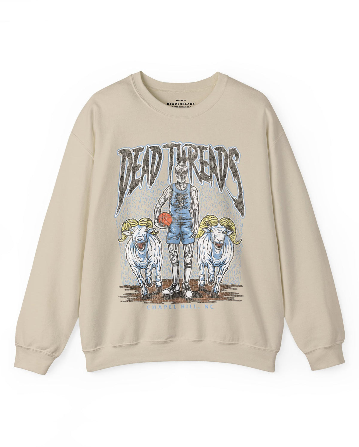 CHAPEL HILL BASKETBALL - CREWNECK SWEATSHIRT – Sweatshirt – Dead Threads Apparel