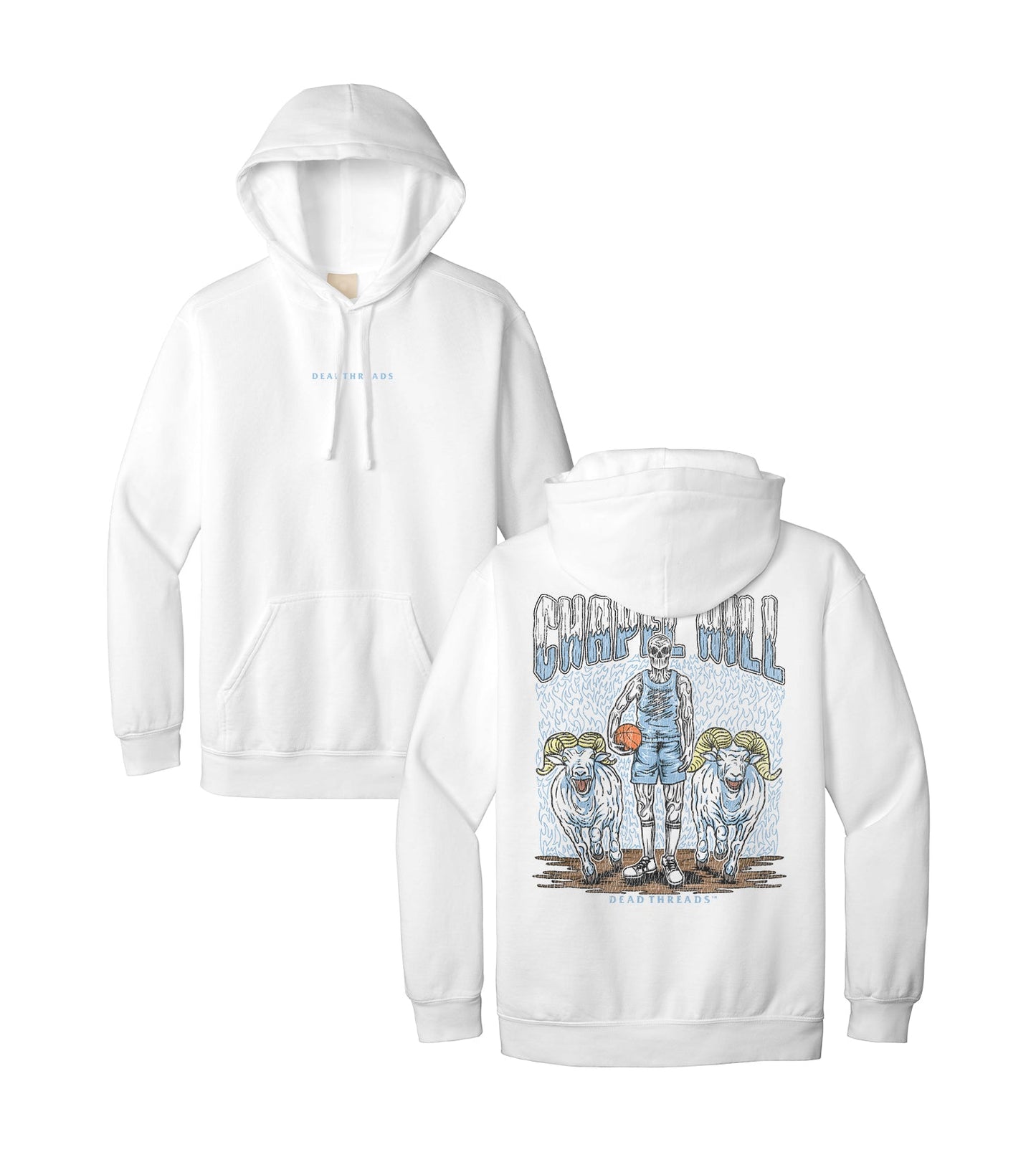 CHAPEL HILL BASKETBALL - “DT ESSENTIAL" HOODIE – Hoodie – Dead Threads Apparel