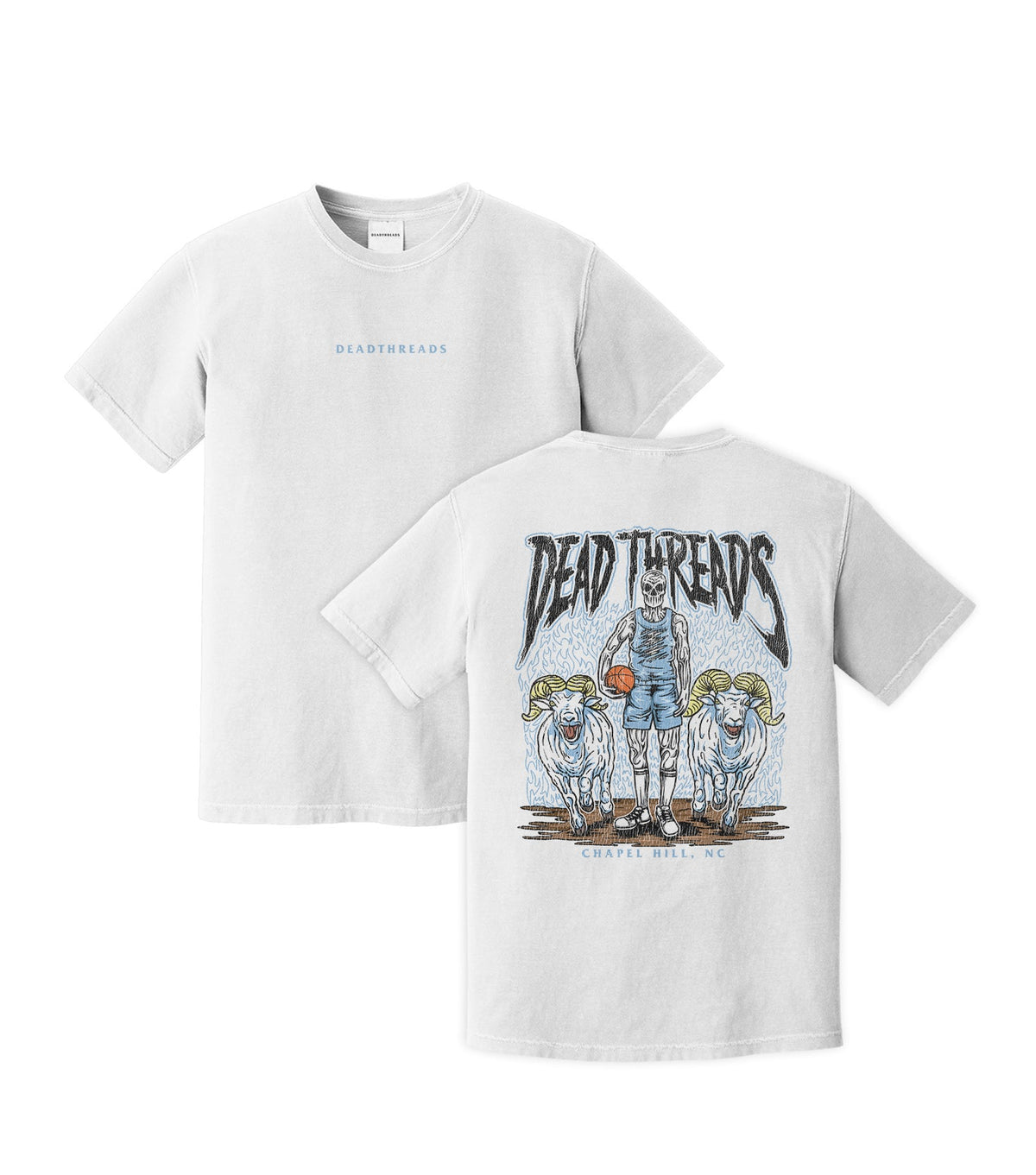 CHAPEL HILL BASKETBALL - “DT ESSENTIAL" PREMIUM T-SHIRT – T-Shirt – Dead Threads Apparel
