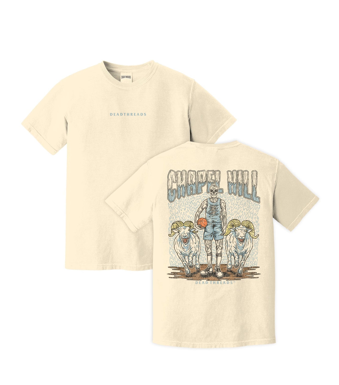 CHAPEL HILL BASKETBALL - “DT ESSENTIAL" PREMIUM T - SHIRT – T-Shirt – Dead Threads Apparel