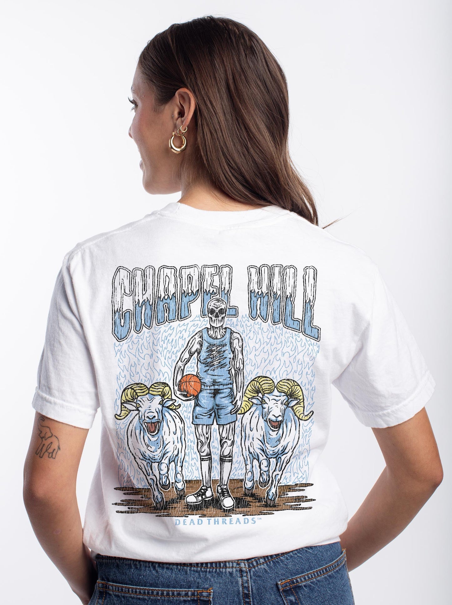 CHAPEL HILL BASKETBALL - “DT ESSENTIAL" PREMIUM T - SHIRT – T-Shirt – Dead Threads Apparel