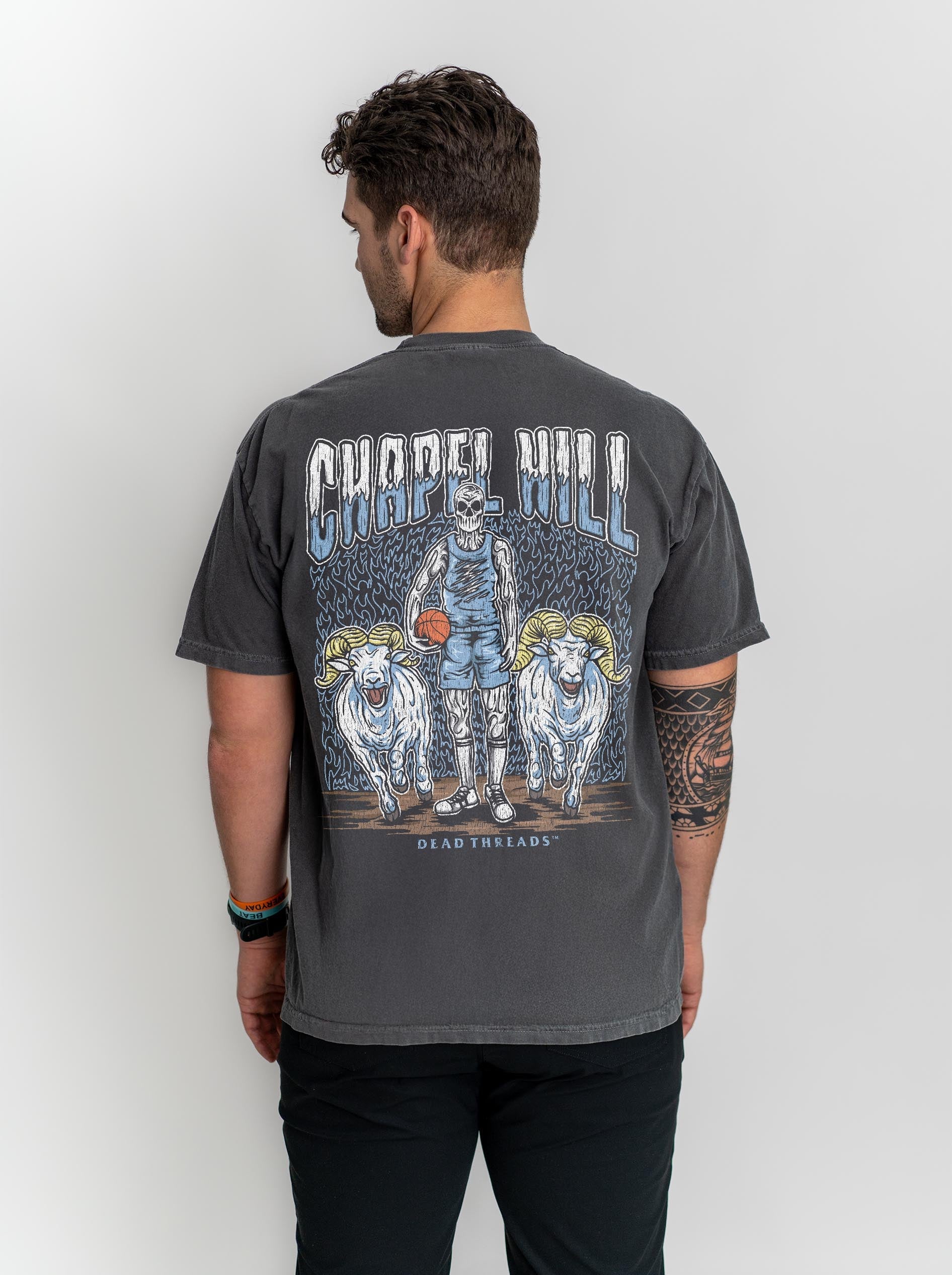 CHAPEL HILL BASKETBALL - “DT ESSENTIAL" PREMIUM T - SHIRT – T-Shirt – Dead Threads Apparel