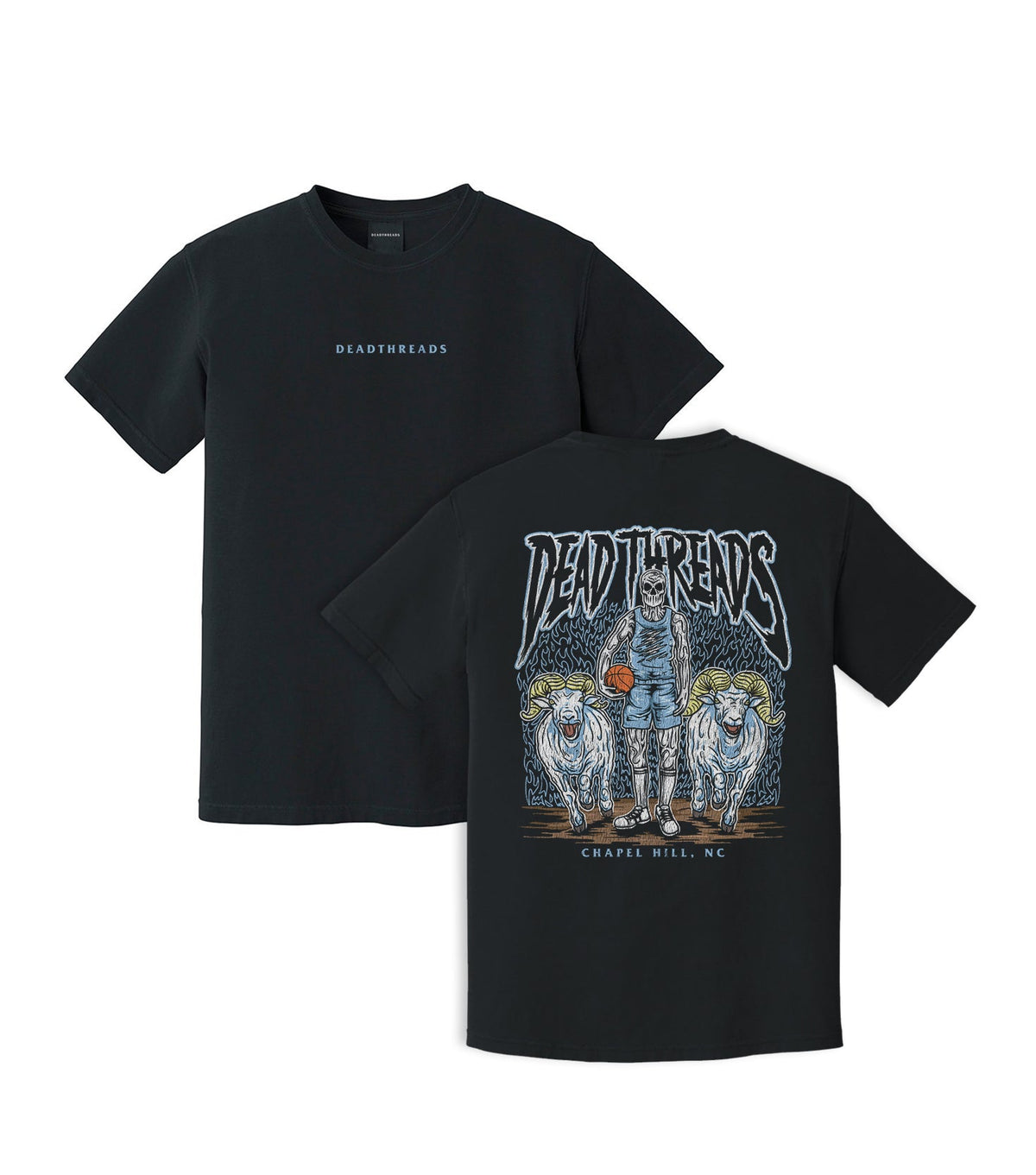 CHAPEL HILL BASKETBALL - “DT ESSENTIAL" PREMIUM T-SHIRT – T-Shirt – Dead Threads Apparel