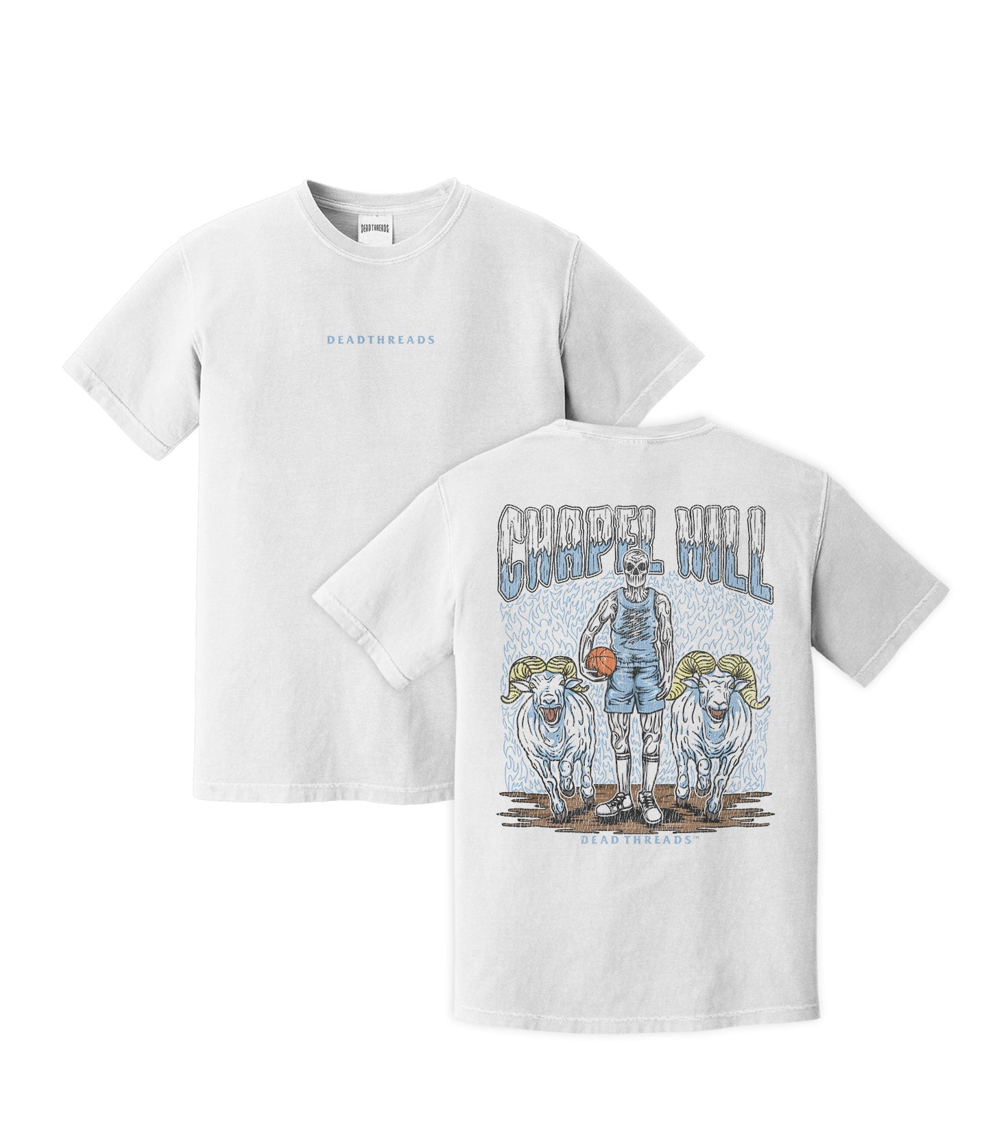 CHAPEL HILL BASKETBALL - “DT ESSENTIAL" PREMIUM T - SHIRT – T-Shirt – Dead Threads Apparel