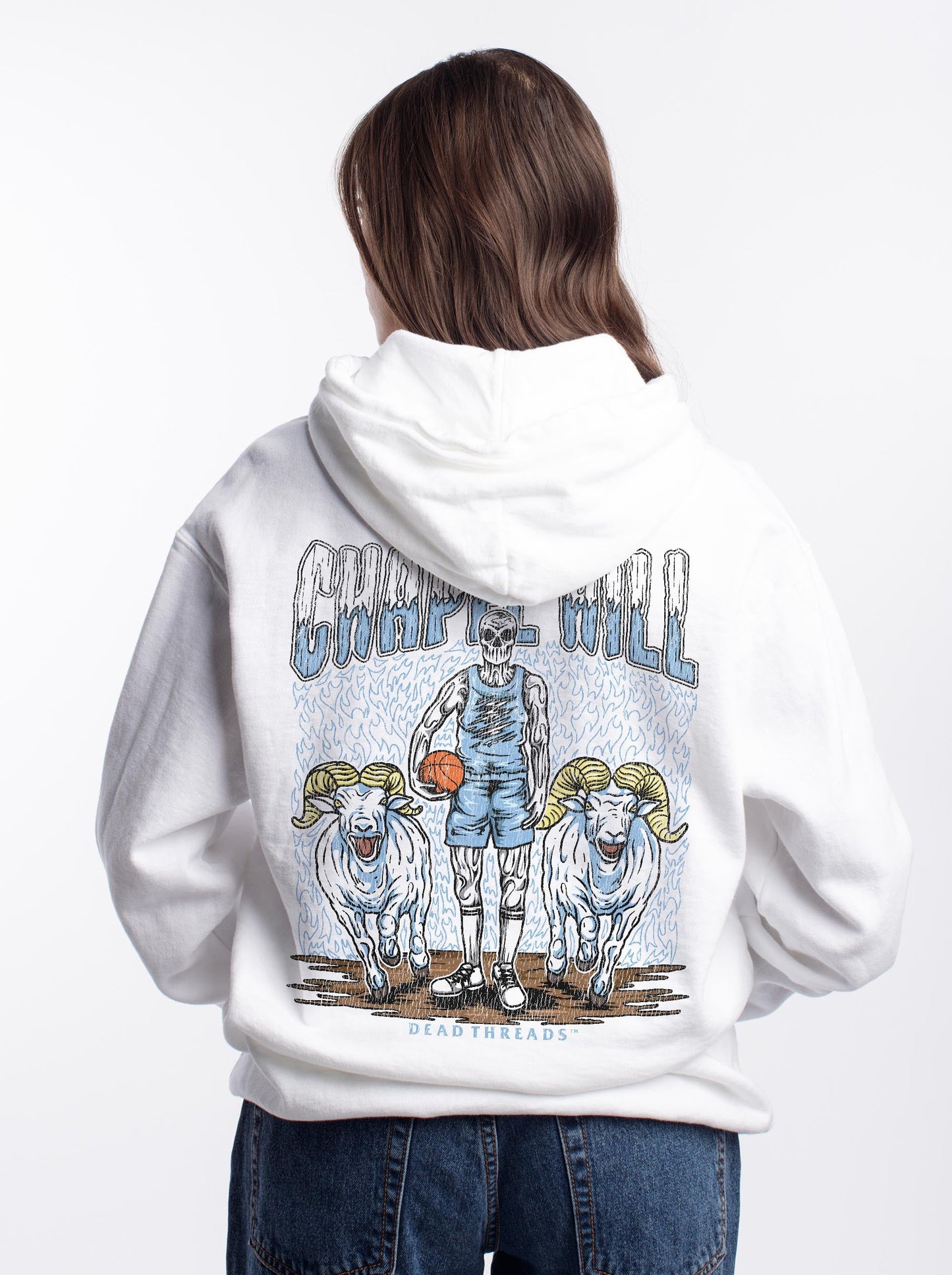 CHAPEL HILL BASKETBALL - HOODIE – Hoodie – Dead Threads Apparel