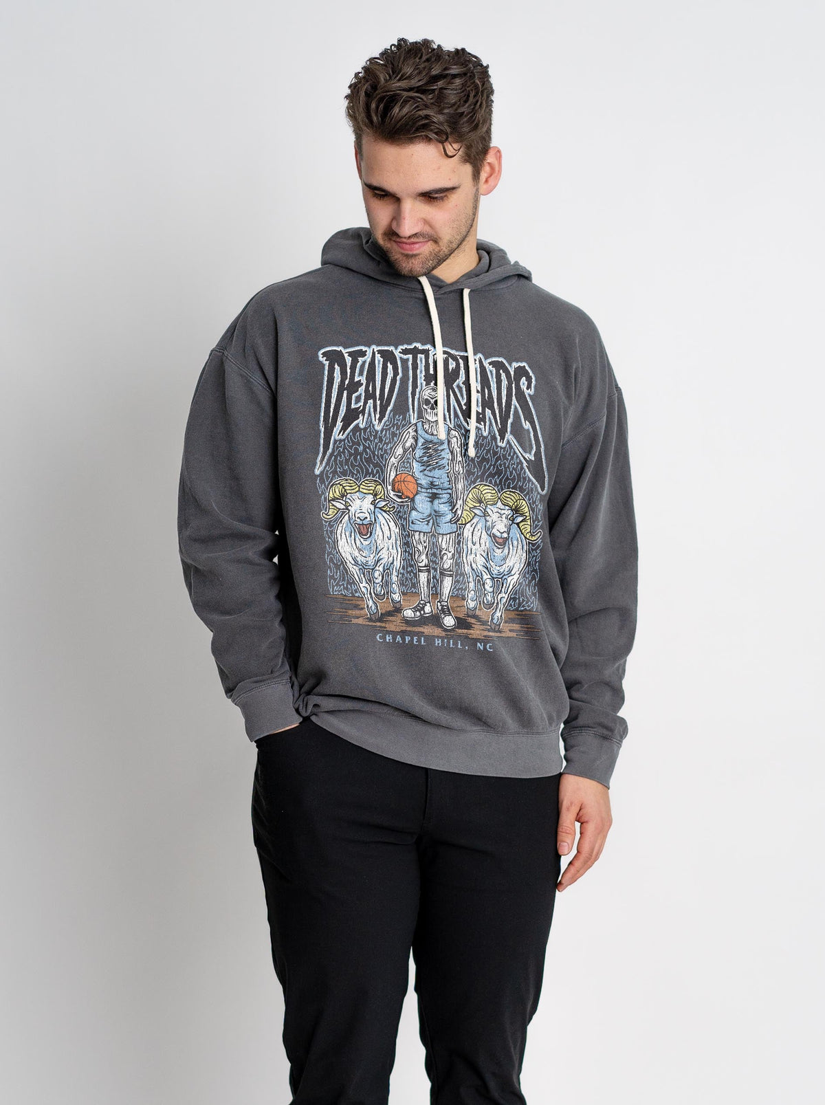 CHAPEL HILL BASKETBALL - LIGHTWEIGHT HOODIE – Lightweight – Dead Threads Apparel