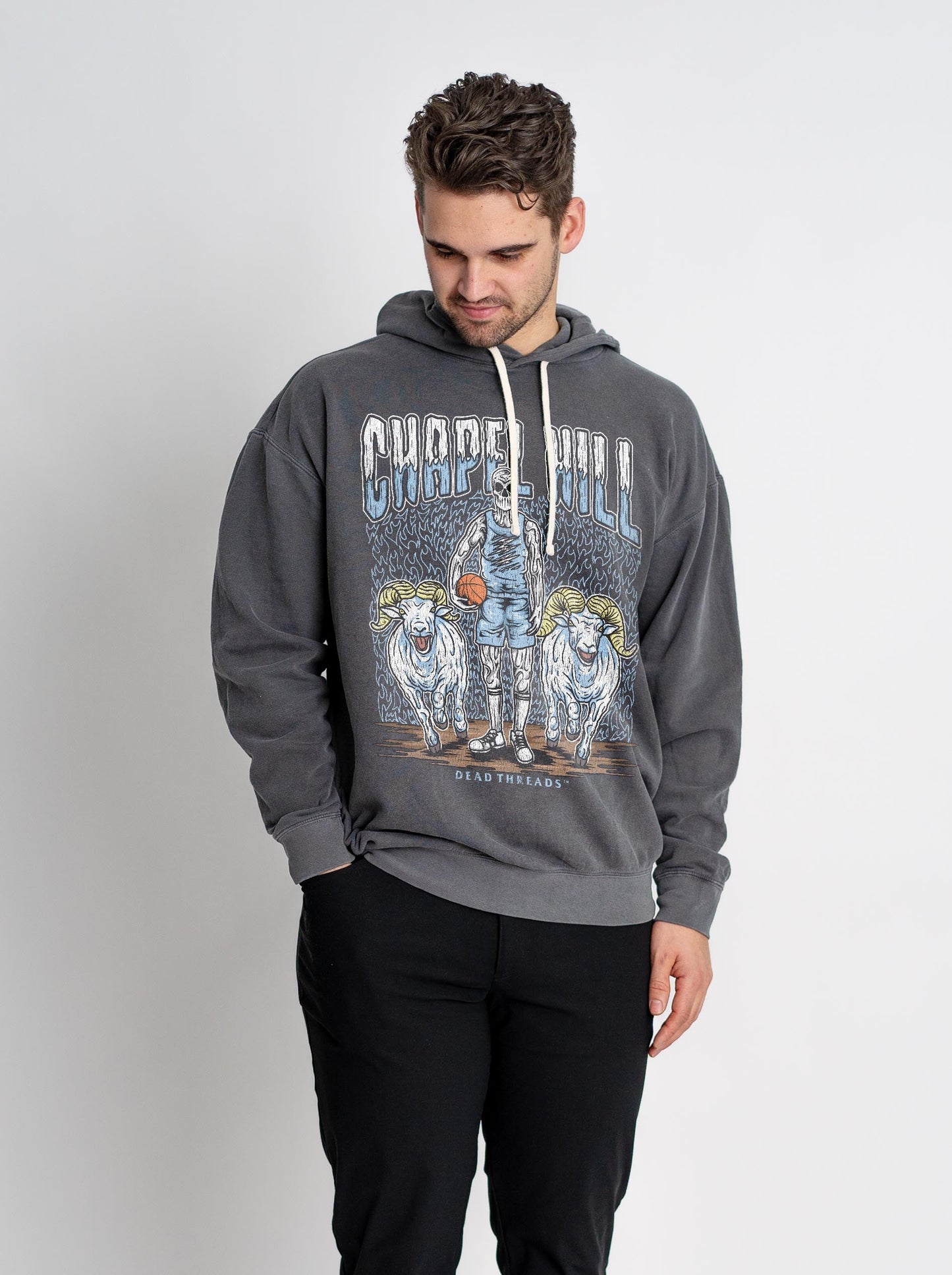 CHAPEL HILL BASKETBALL - LIGHTWEIGHT HOODIE – Lightweight – Dead Threads Apparel