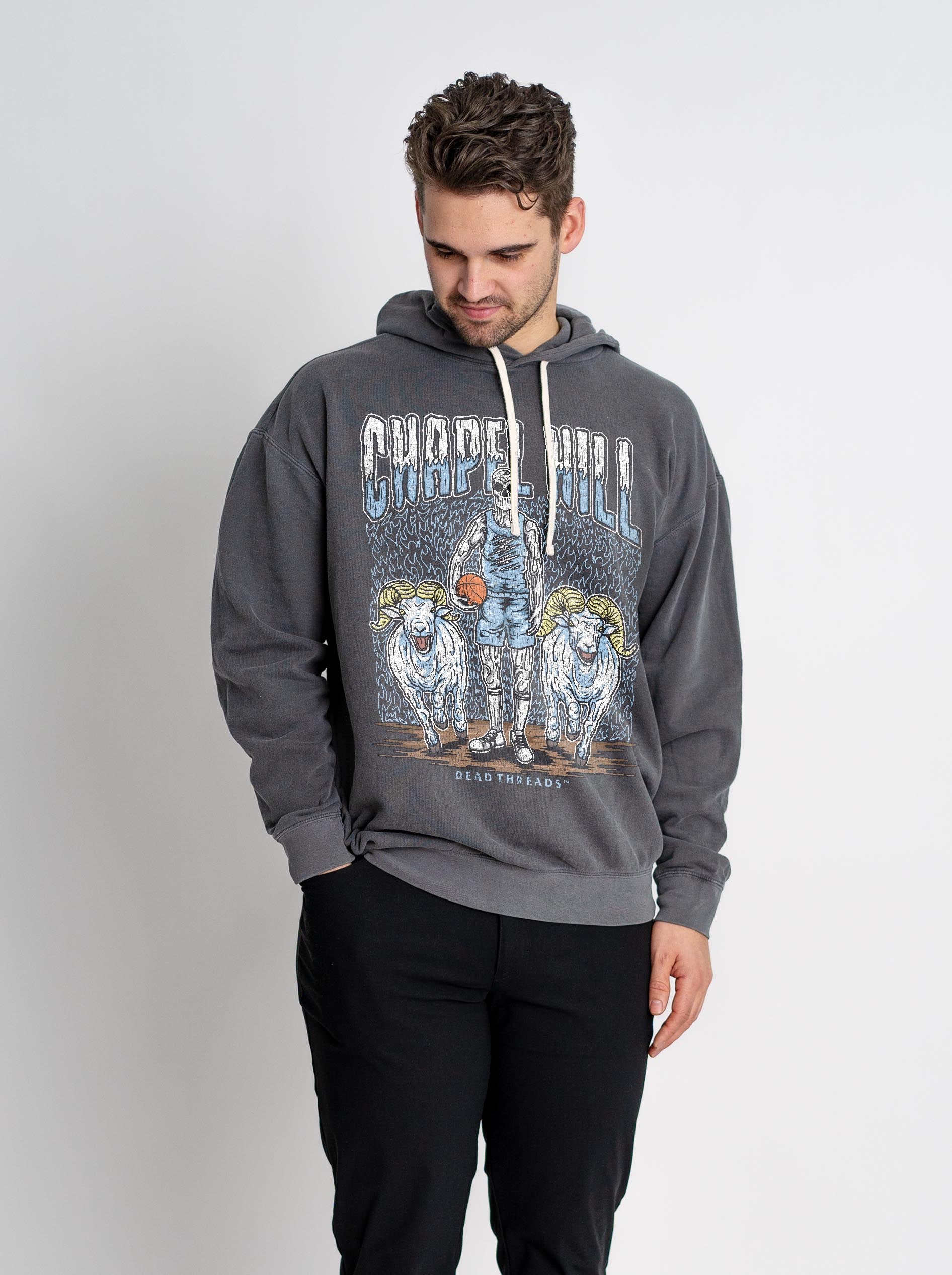 CHAPEL HILL BASKETBALL - LIGHTWEIGHT HOODIE – Lightweight – Dead Threads Apparel
