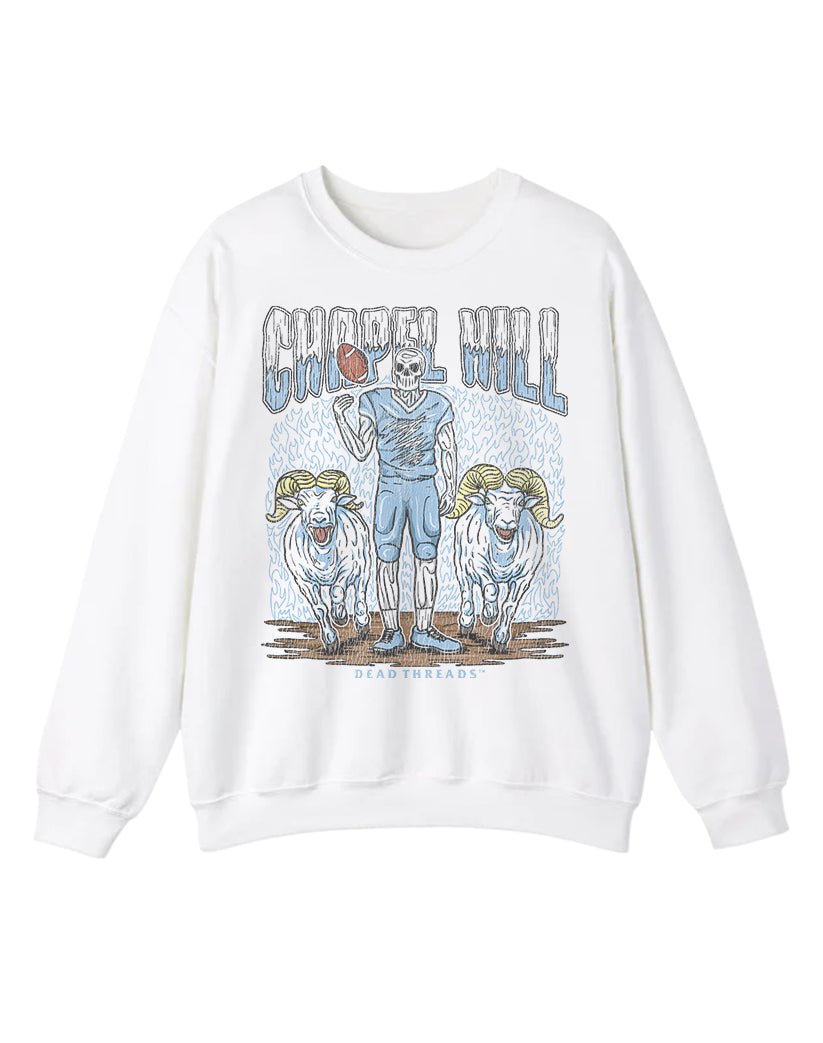 CHAPEL HILL FOOTBALL CREWNECK SWEATSHIRT – Sweatshirt – Dead Threads Apparel