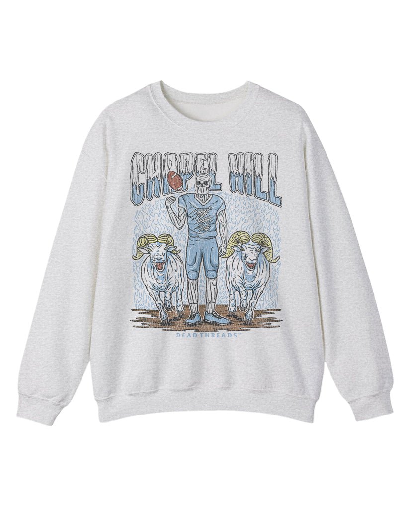 CHAPEL HILL FOOTBALL CREWNECK SWEATSHIRT – Sweatshirt – Dead Threads Apparel
