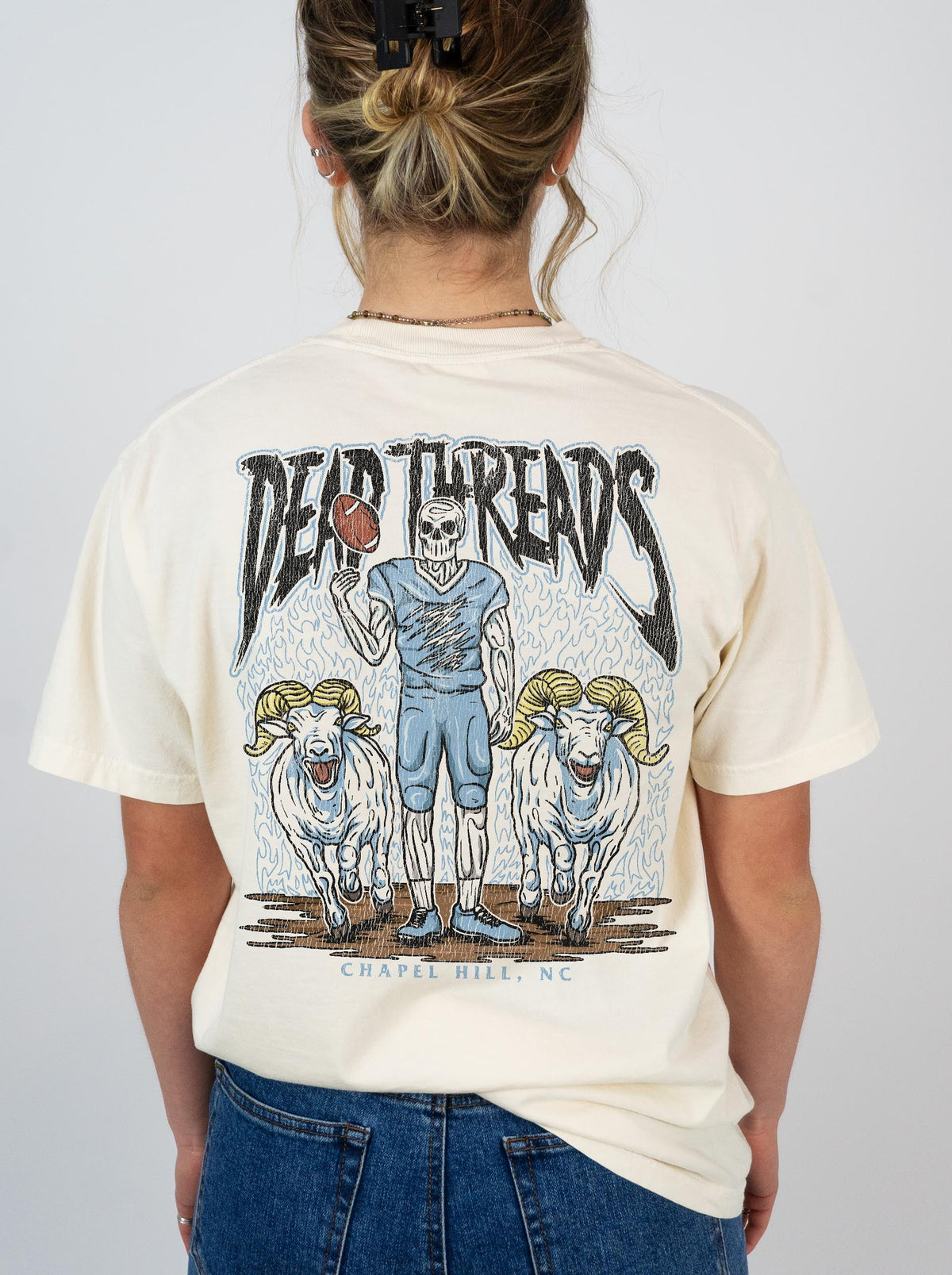 CHAPEL HILL FOOTBALL - “DT ESSENTIAL" PREMIUM T-SHIRT – T-Shirt – Dead Threads Apparel