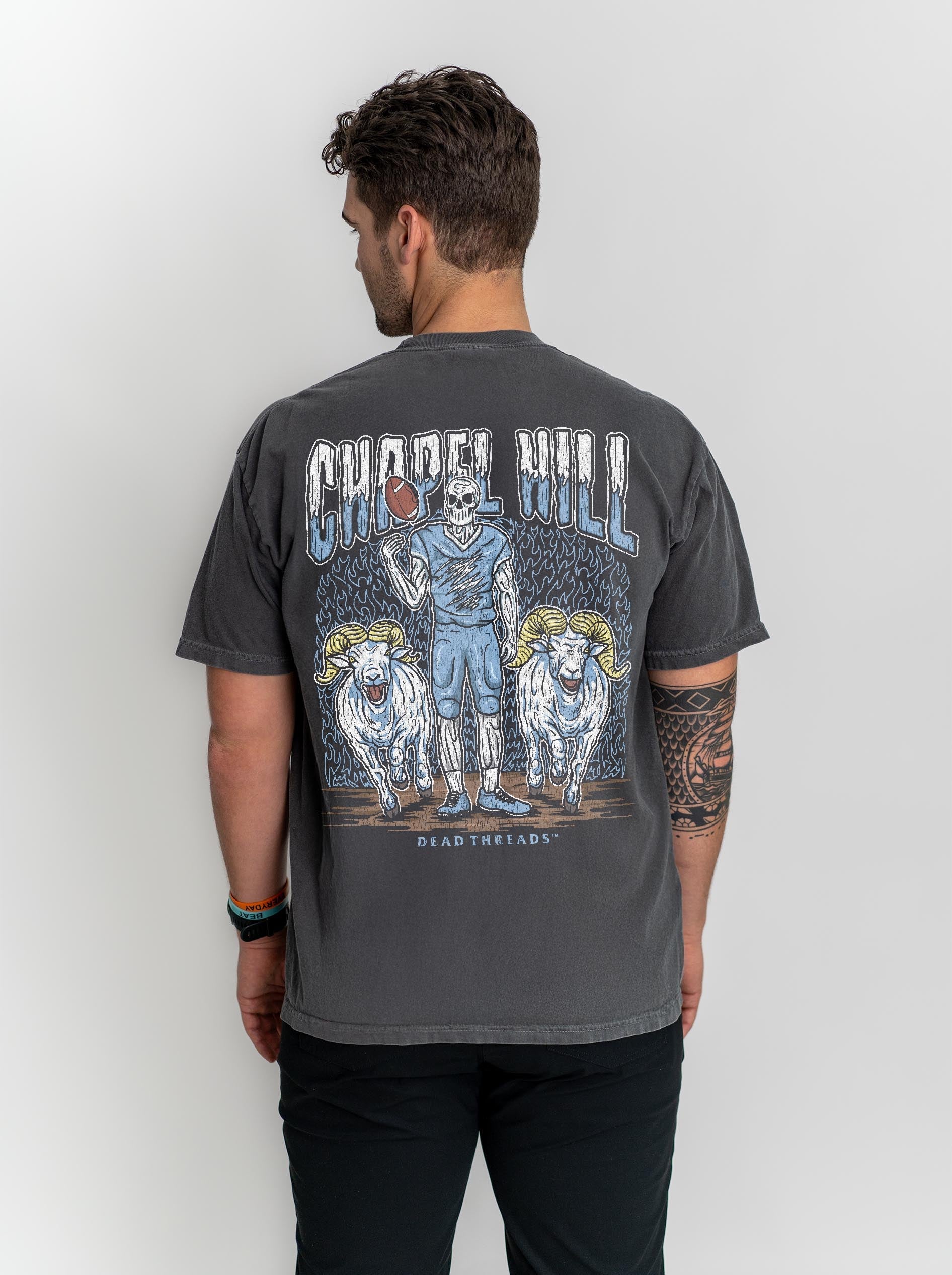 CHAPEL HILL FOOTBALL - “DT ESSENTIAL" PREMIUM T - SHIRT – T-Shirt – Dead Threads Apparel