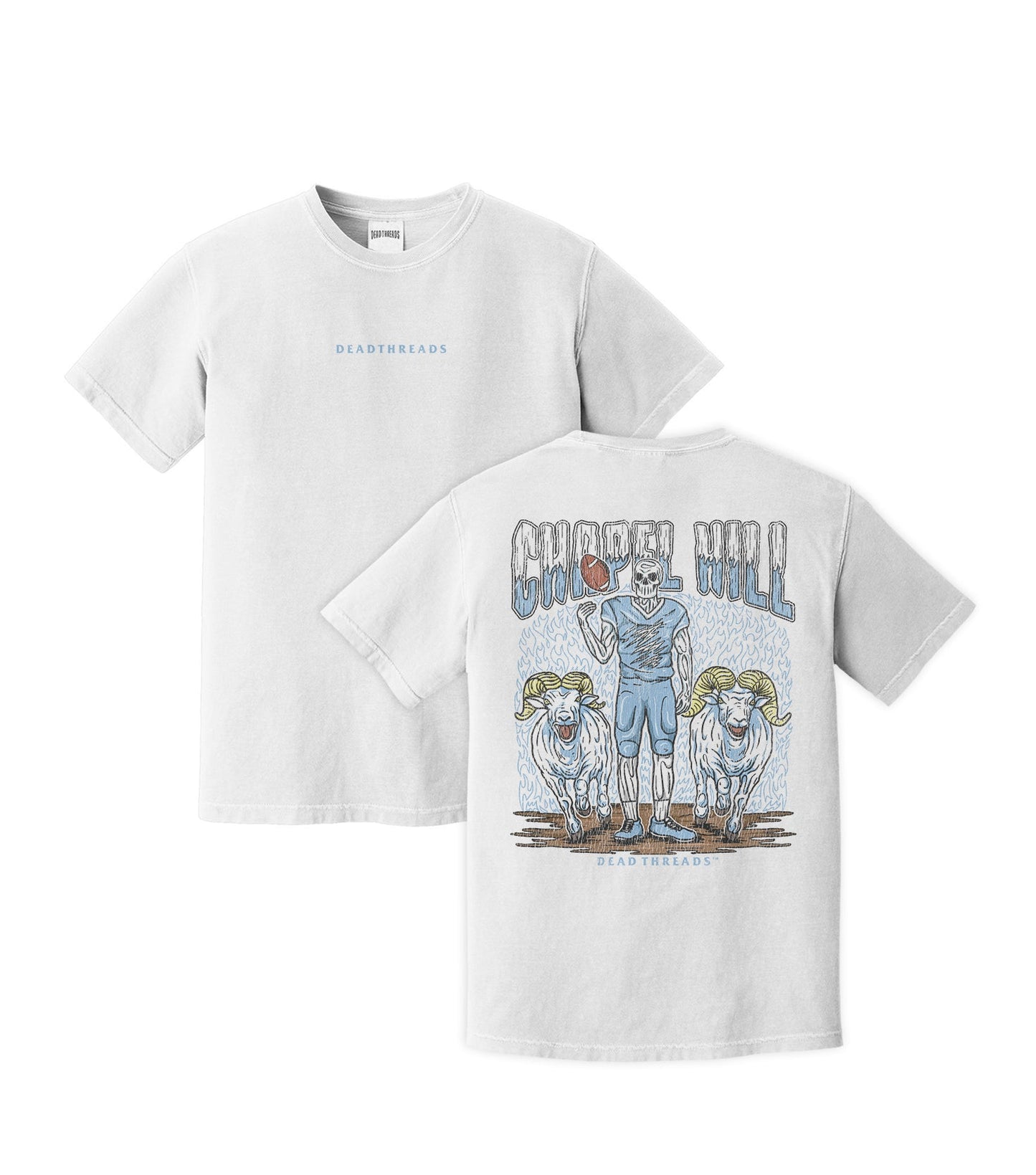CHAPEL HILL FOOTBALL - “DT ESSENTIAL" PREMIUM T - SHIRT – T-Shirt – Dead Threads Apparel
