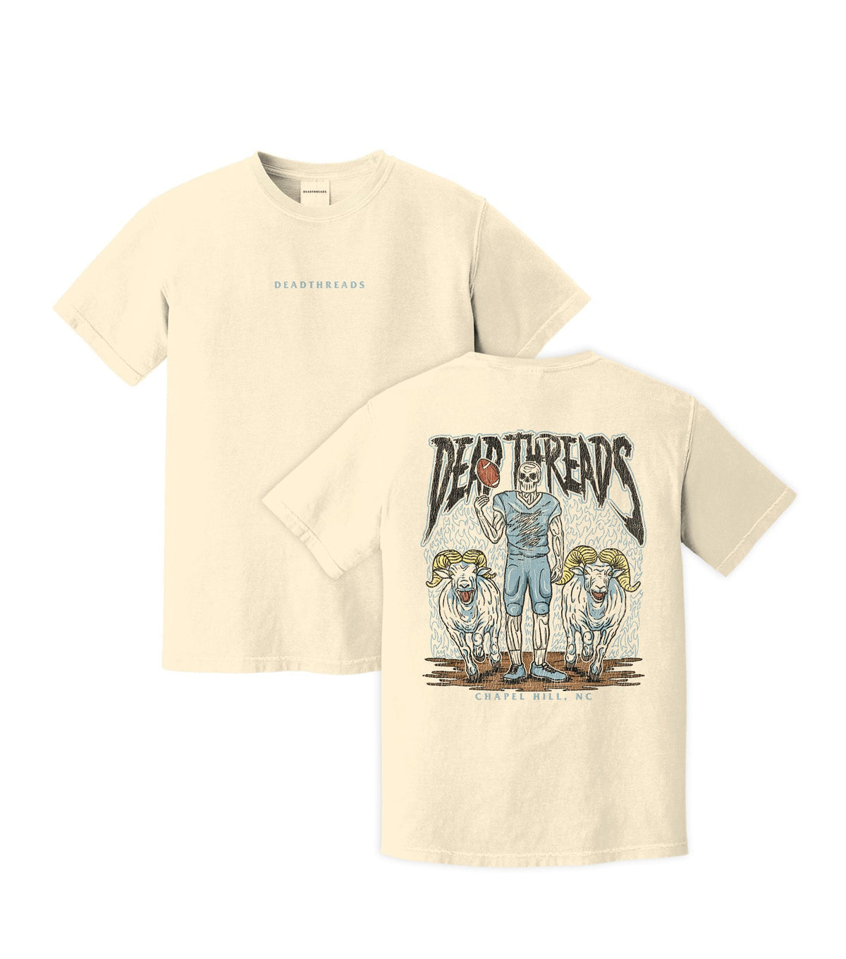 CHAPEL HILL FOOTBALL - “DT ESSENTIAL" PREMIUM T-SHIRT – T-Shirt – Dead Threads Apparel